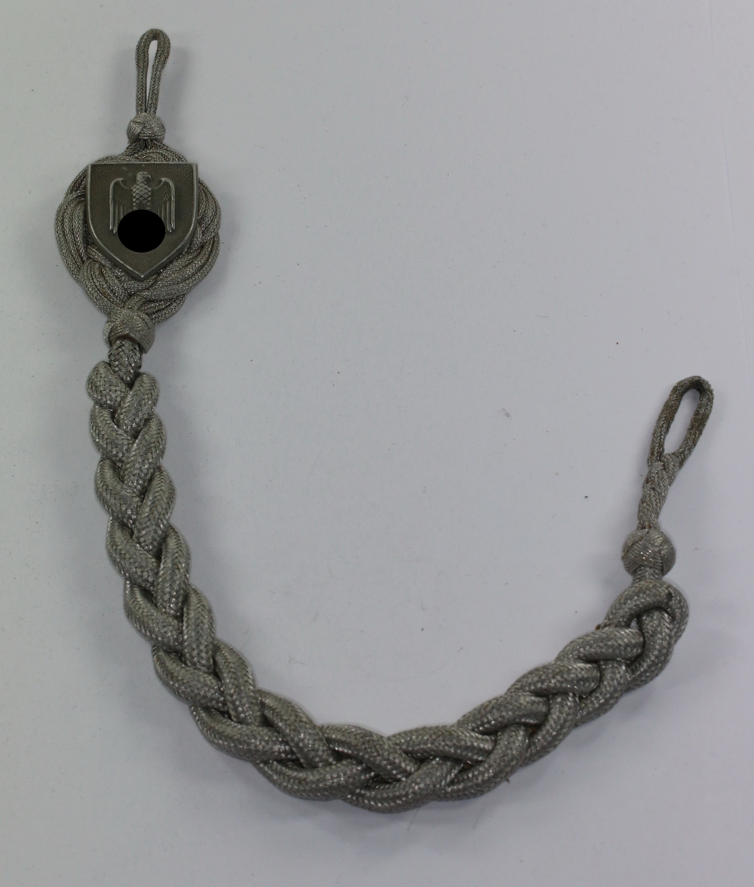 wehrmacht_heer_sch_tzenschnur_alte_art_1 Army Marksmanship Lanyard. 1st Stage, Old Pattern. – Bild 1
