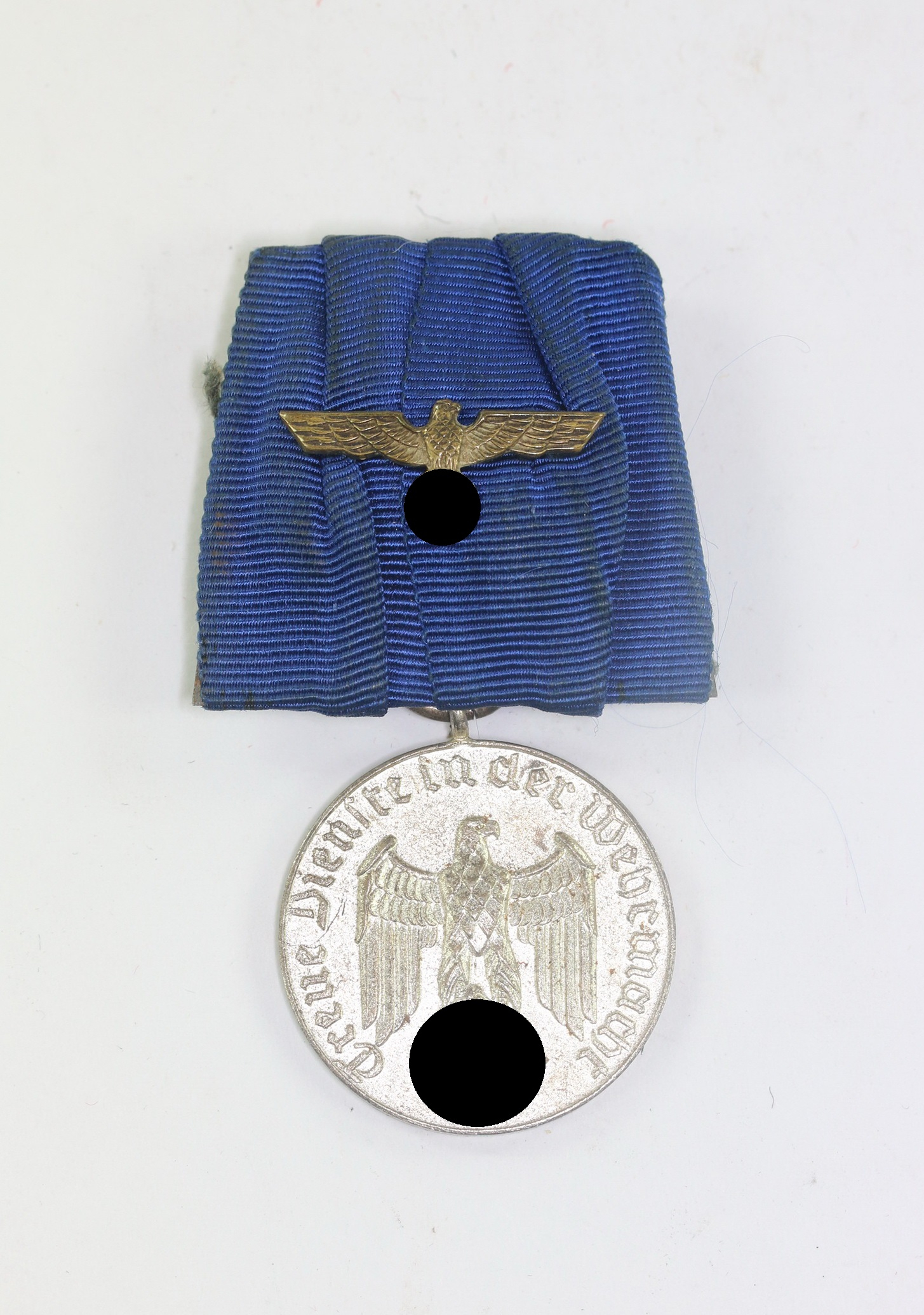 wehrmachtsdienstauszeichnung_4 Armed Forces Loyal Service Medal for Four Years in the Army. Court Mount. – Bild 1