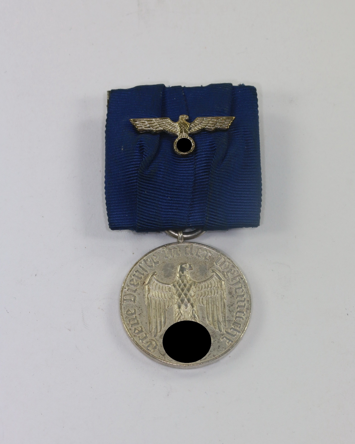 wehrmachtsdienstauszeichnung_4 Armed Forces Loyal Service Medal for Four Years in the Army. Court Mount. . – Bild 1