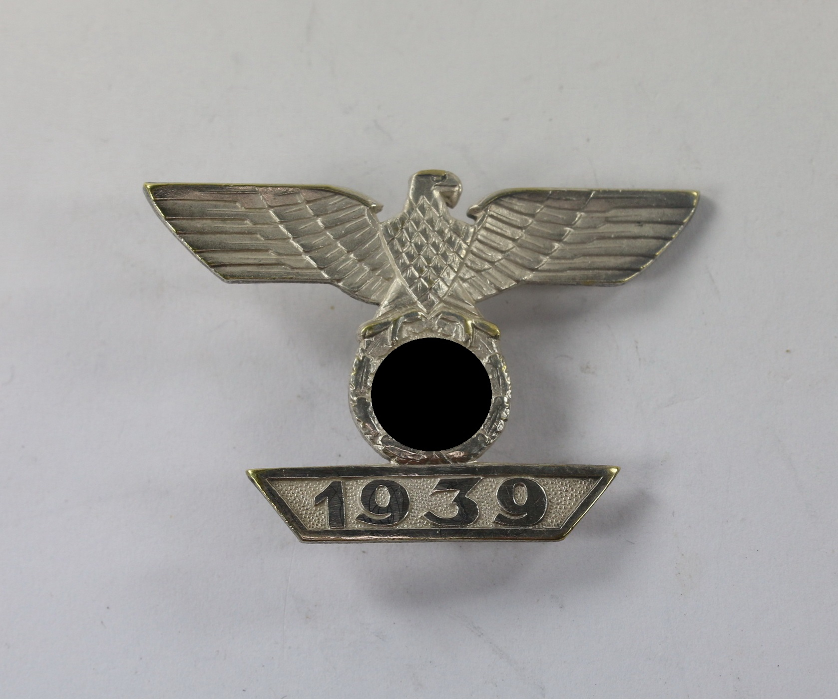 wiederholungsspange_1 Repetition Clasp 1939 to the Iron Cross 1st Class 1914. Maker L/11, Variant (Wilhelm Deumer, Lüdenscheid ) – Bild 1