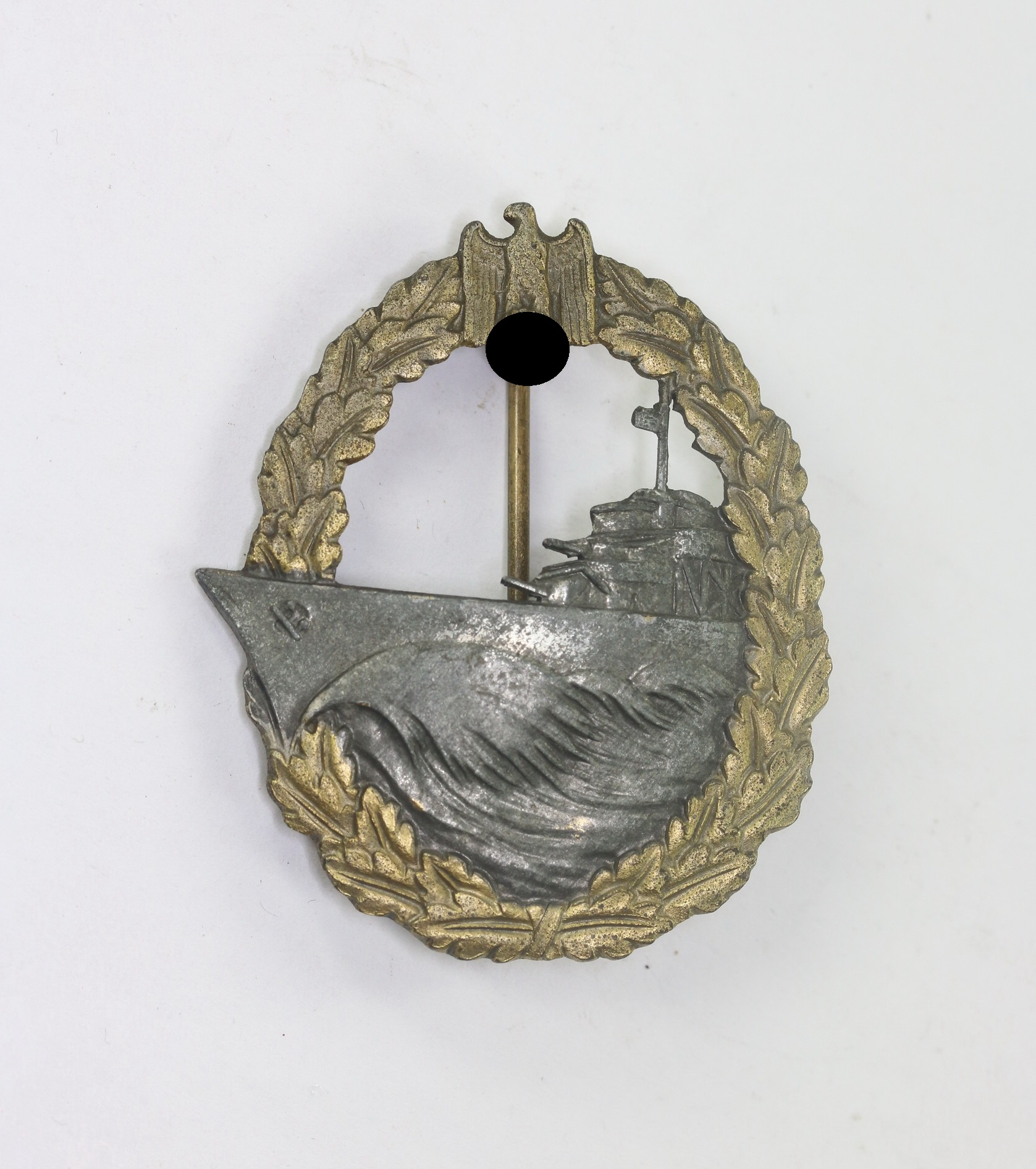 Destroyer War Badge. Type Alois Rettenmaier, Schwäbisch Gmünd. – Bild 1