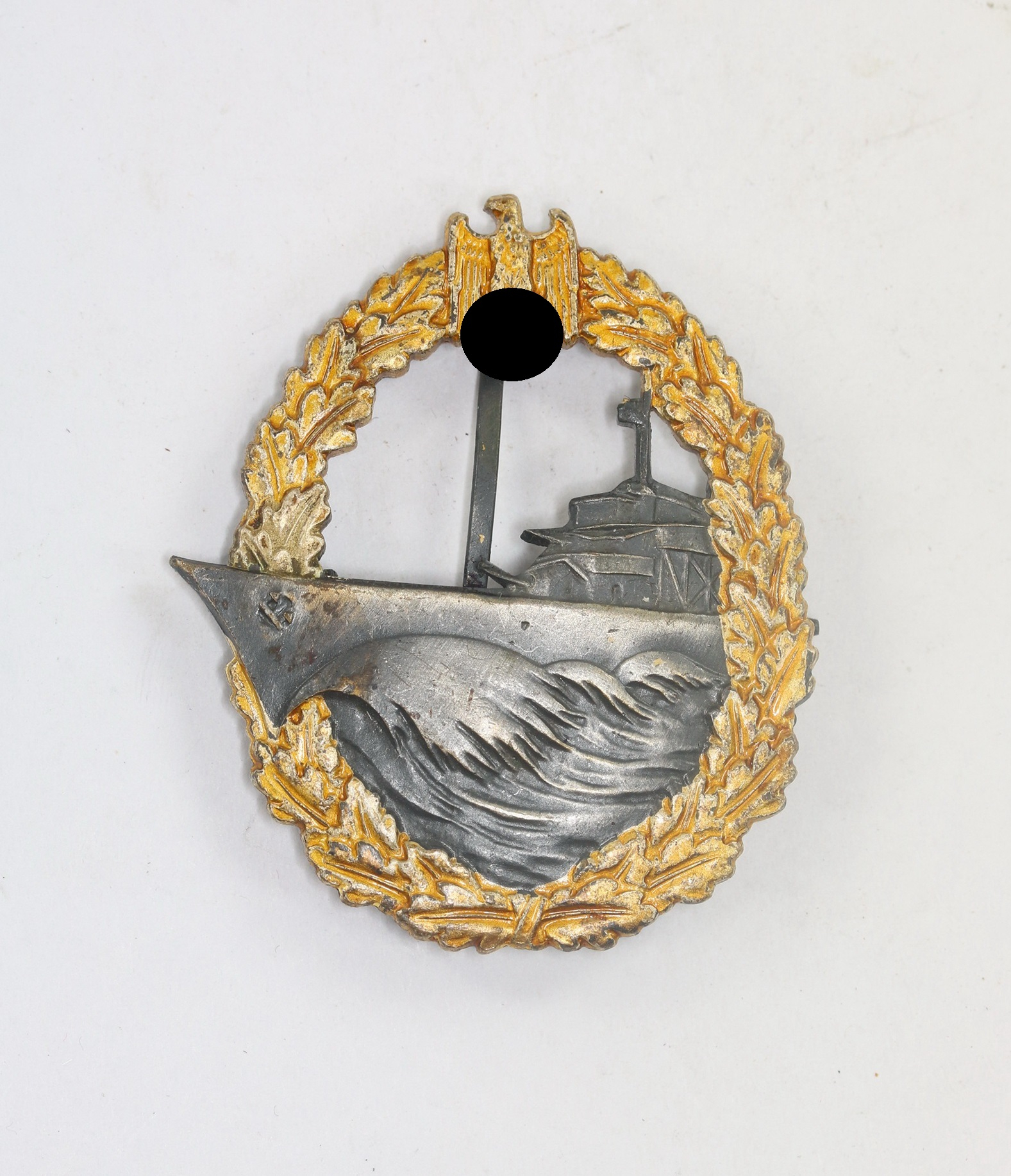 Destroyer War Badge. Maker 4 (Steinhauer & Lück, Lüdenscheid) – Bild 1