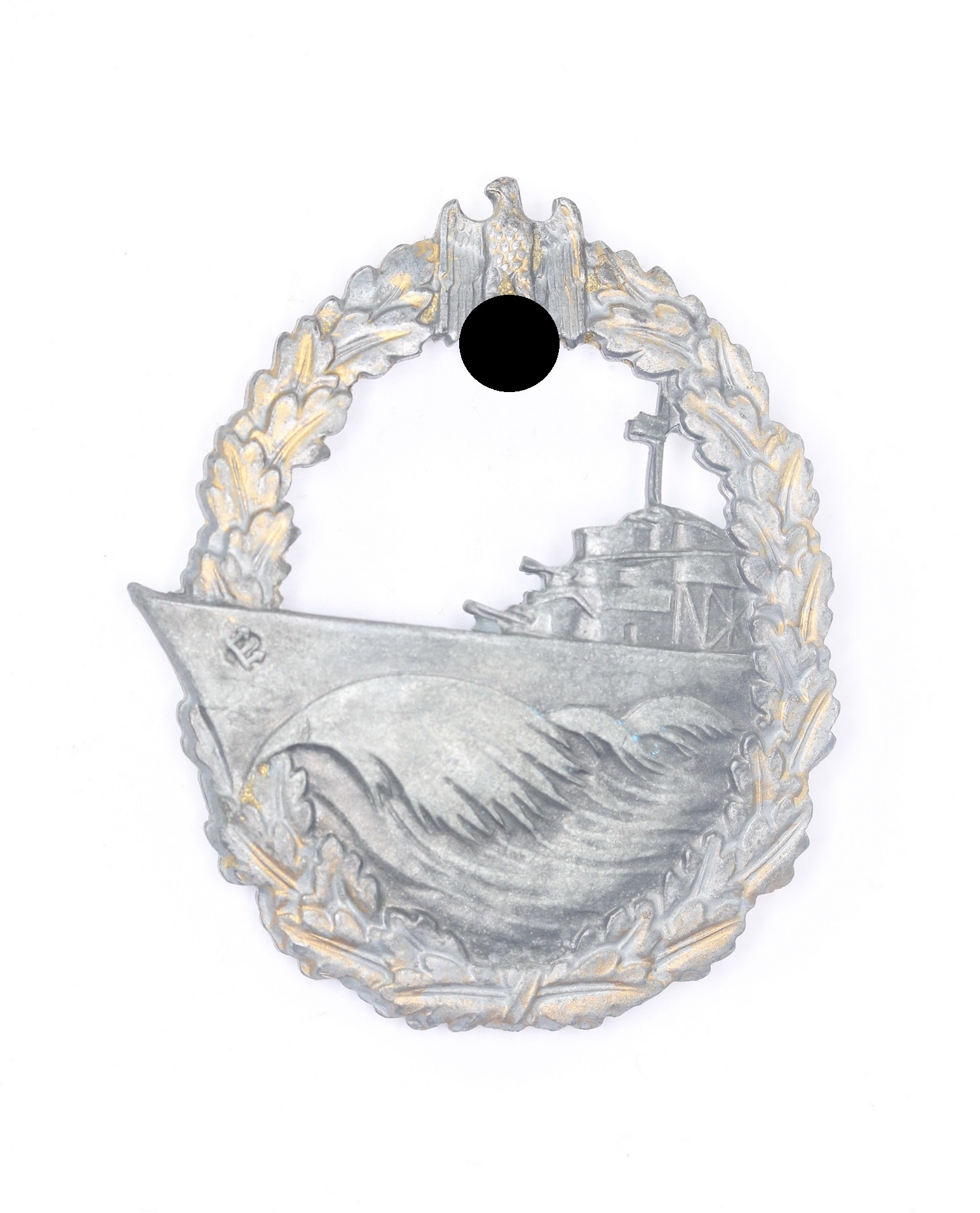 zerst_rer_kriegsabzeichen_hst Zerstörer Kriegsabzeichen, Hst. L/21 (Förster & Barth, Pforzheim) – Bild 1