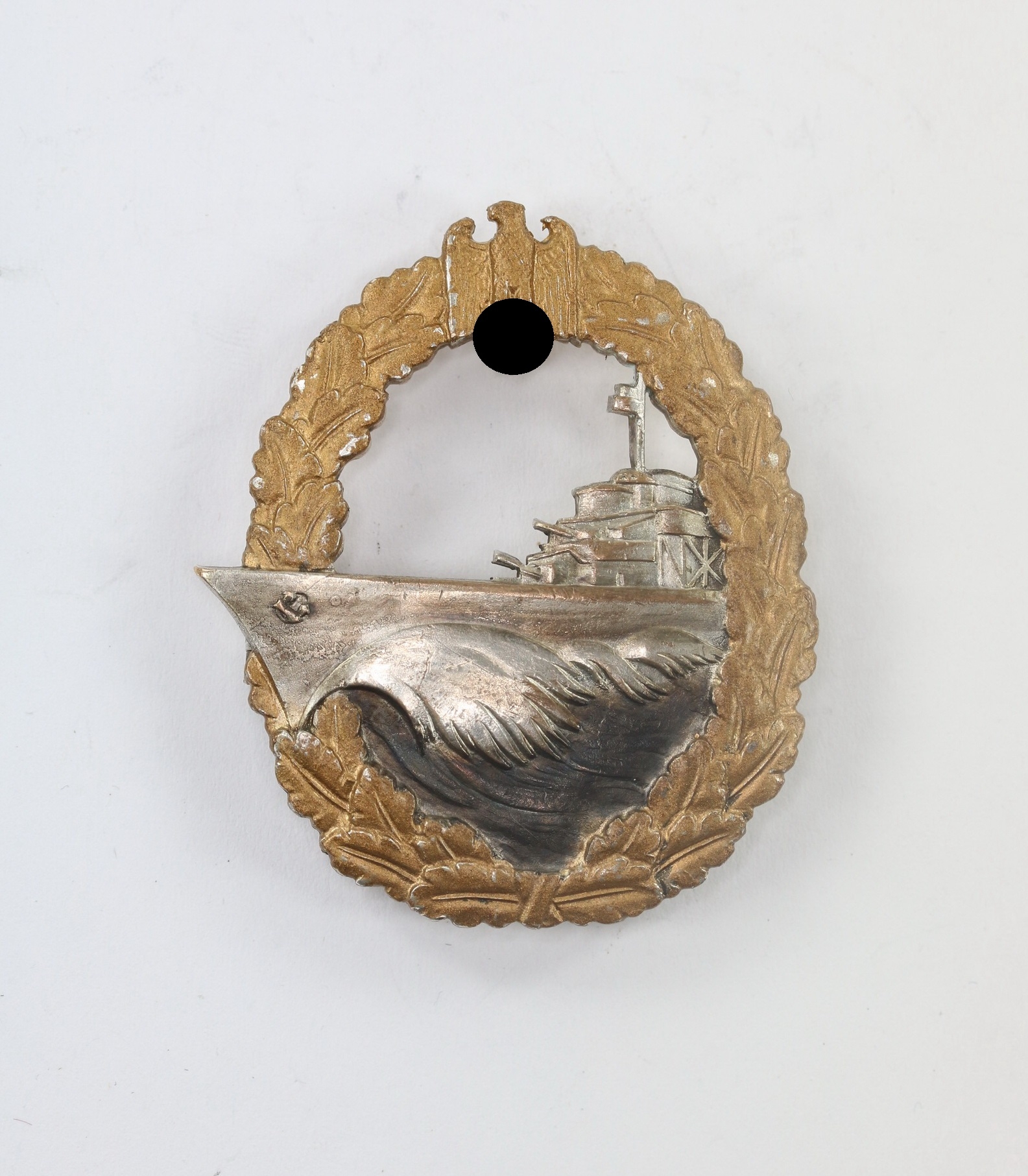 zerst_rerkriegsabzeichen_b Destroyer War Badge. Type B.H. Mayer, Pforzheim – Bild 1