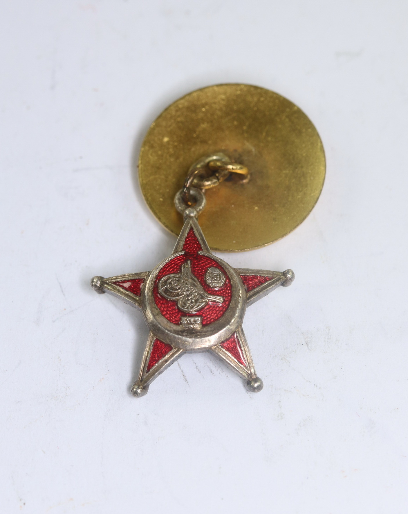 16 MM Miniatur Eisernen Halbmond, Hst. Gebr. Godet Co. Berlin – Bild 1