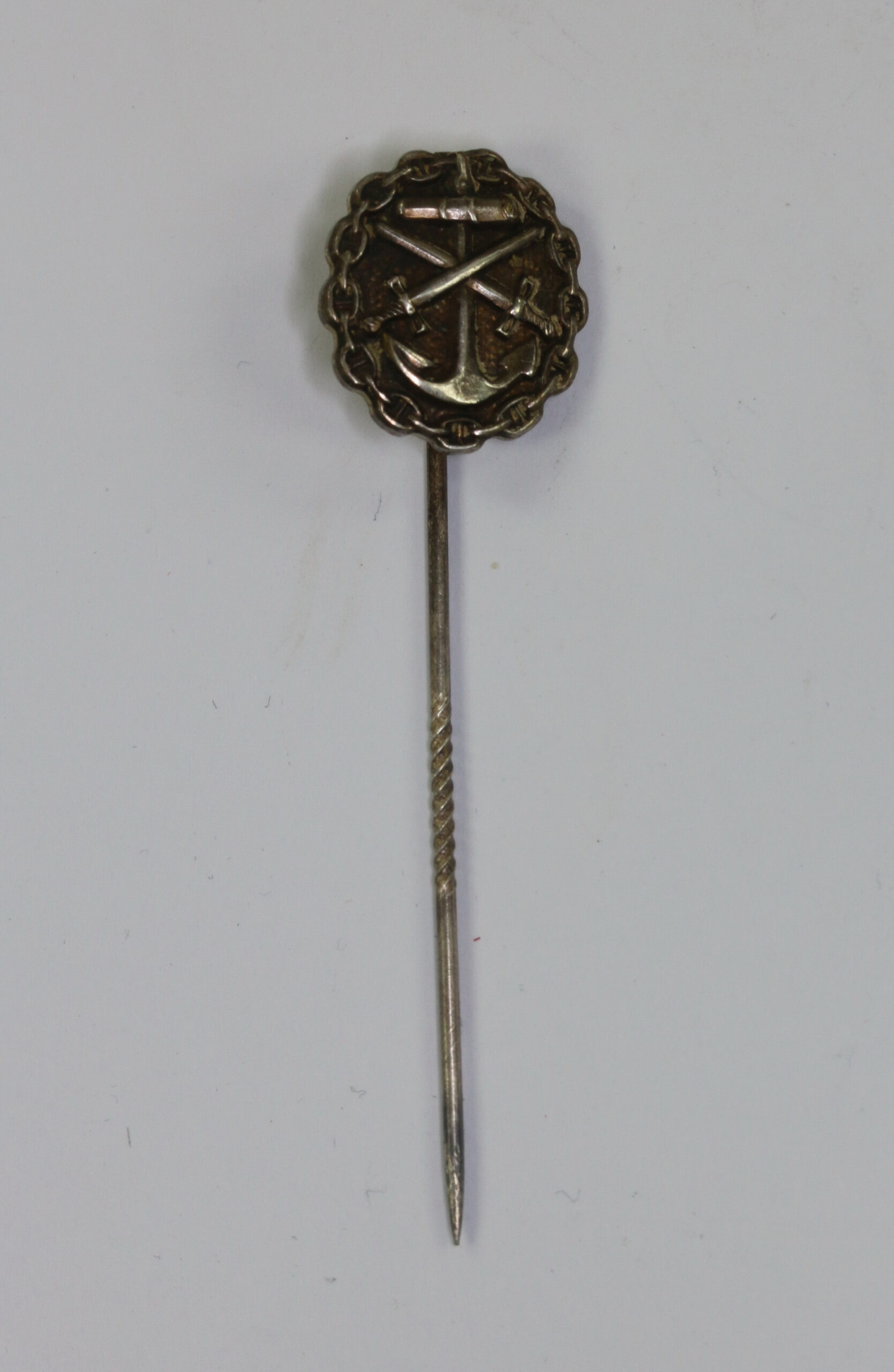 16_mm_miniatur_marineverwundetenabzeichen_in_silber_1_ 16 MM Miniatur Marine-Verwundetenabzeichen in Silber – Bild 1