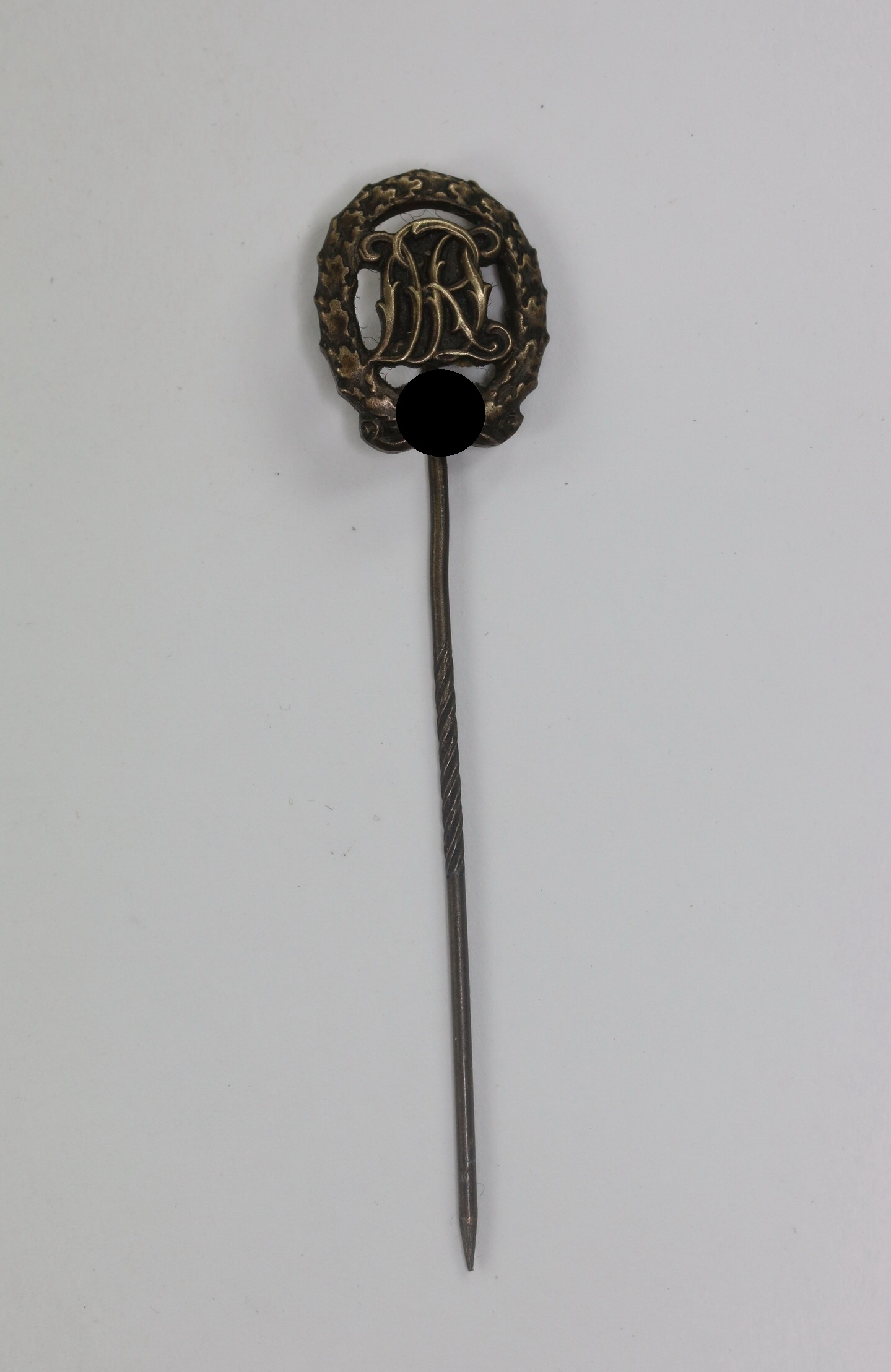 16_mm_miniatur_reichssportabzeichen_in_bronze_hst 16 MM Miniatur Reichssportabzeichen in Bronze, Hst. Wernstein Jena – Bild 1