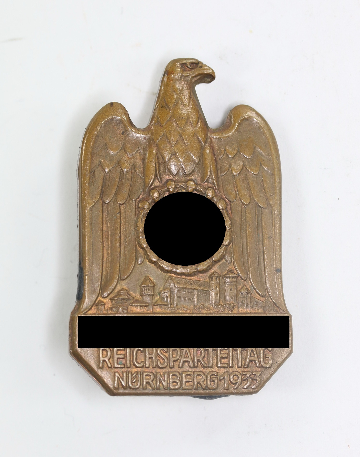 Day Badge, NSDAP Reichsparteitag Nürnberg 1933 – Bild 1