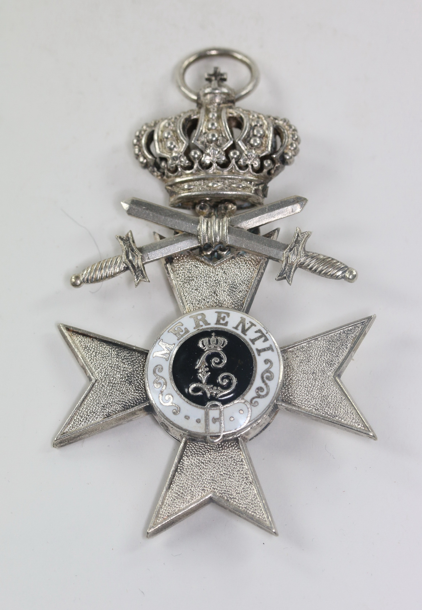 _bayern_milit_rverdienstkreuz_2 Baveria, Military Merit Cross 2nd Class with Crown and Swords. – Bild 1