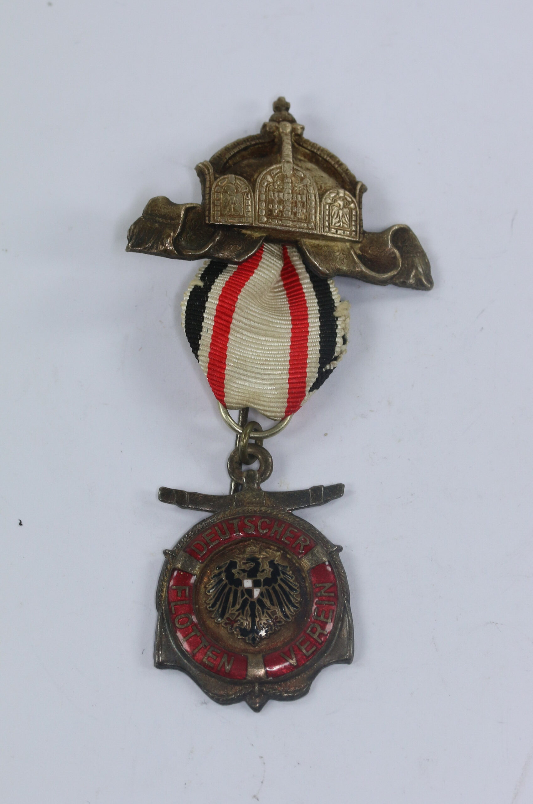  Deutscher Flottenverein (DFV), Abzeichen für Ehrenwarte in Silber – Bild 1