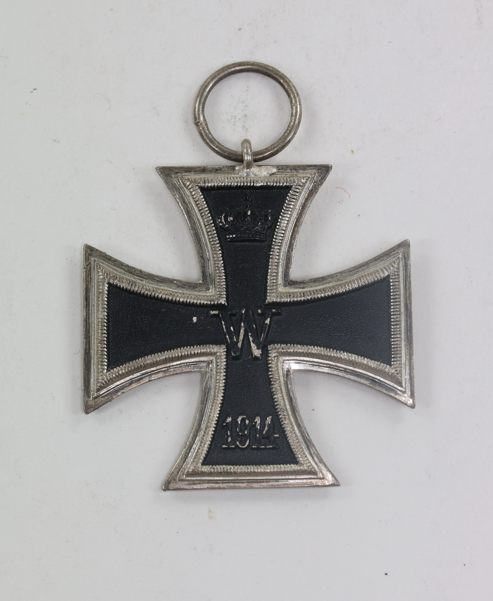 _eisernes_kreuz_2 Iron Cross 2nd Class 1914. Type Otto Schickle, Pforzheim, One-piece, Non-Magnetic. – Bild 1
