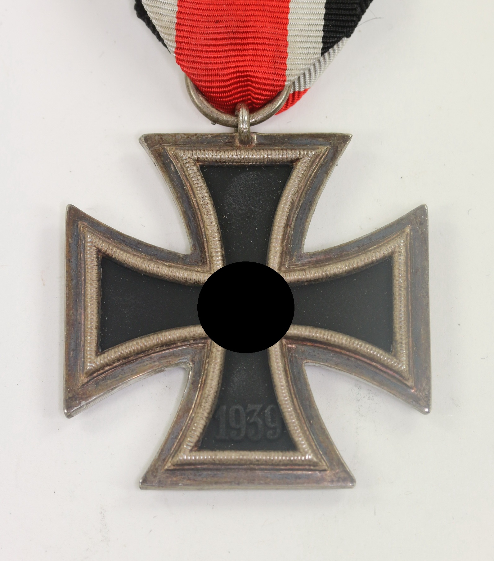 _eisernes_kreuz_2 Iron Cross 2nd Class 1939. Maker 24 (Arbeitsgemeinschaft der Hanauer Plakettenhersteller, Hanau), überbreit – Bild 1