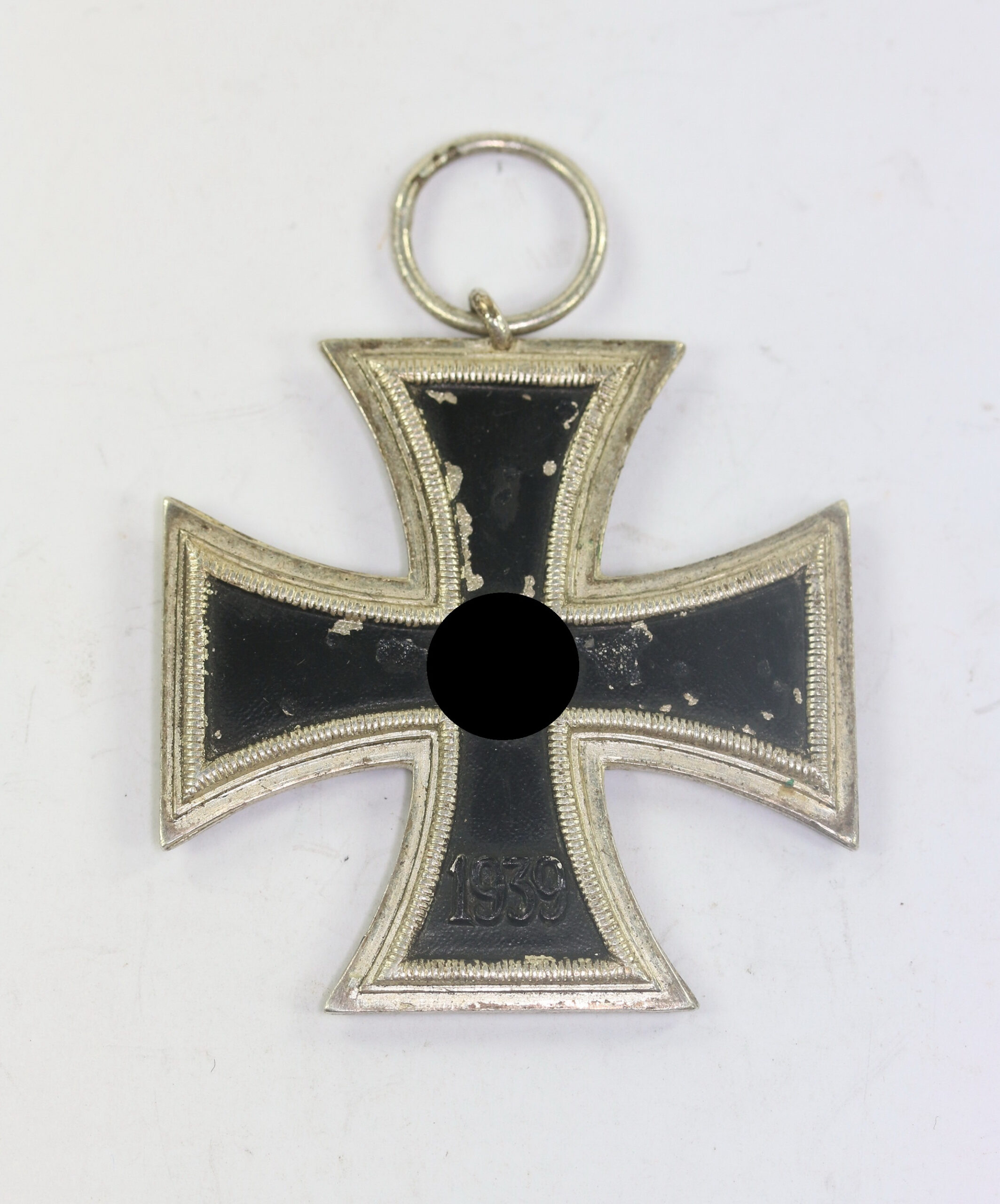 _eisernes_kreuz_2 Eisernes Kreuz 2. Klasse 1939, Schinkel Variante, Otto Schickle, einteilig, nicht magnetisch – Bild 1
