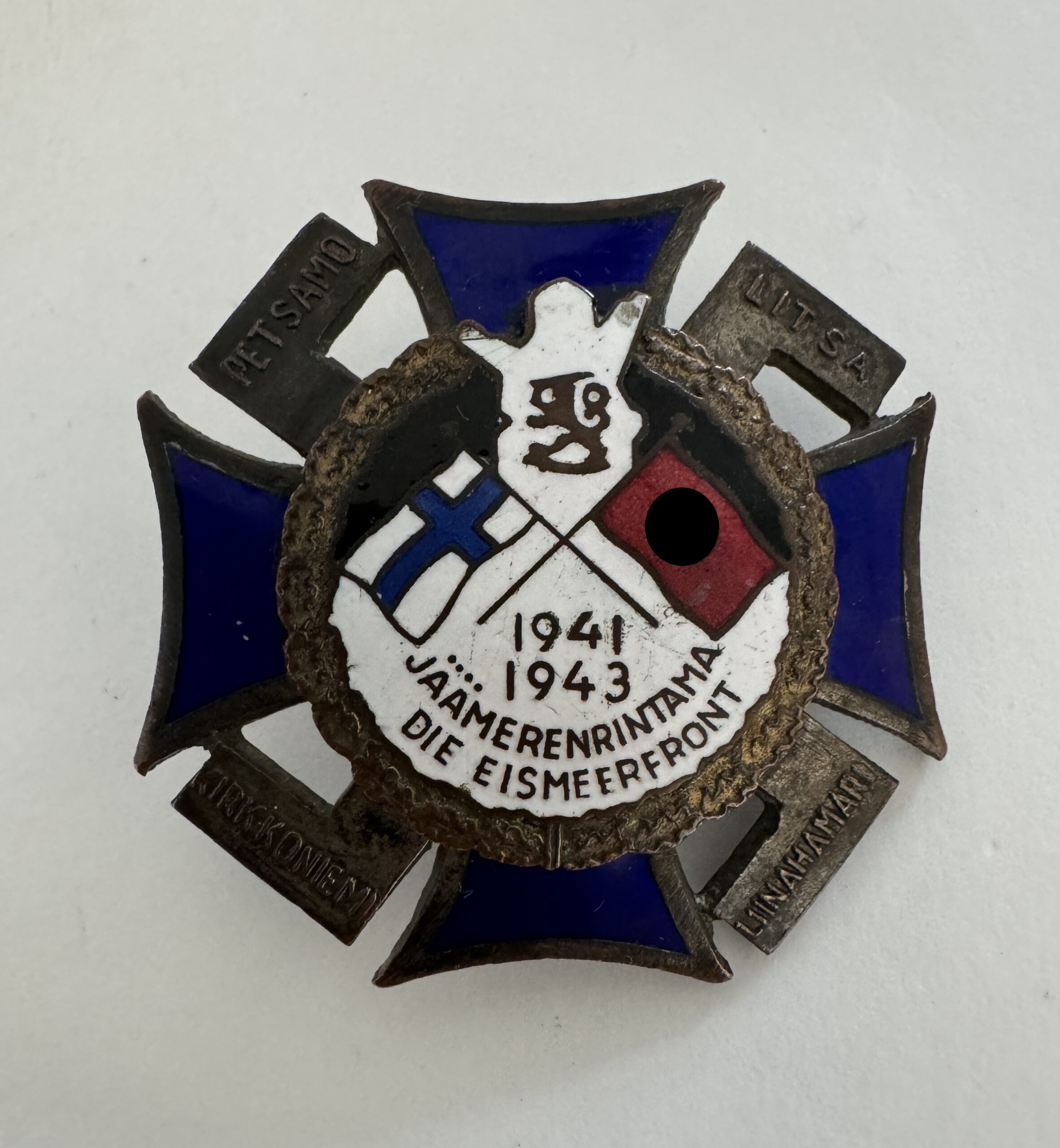 _eismeerfront_kreuz_1941_43_wei_j_merenrintama_die_eismeerfront__petsamo__litsa__kirkkoniemi__linahamari_1__1 Eismeerfront Kreuz 1941 43 (weiß), Jäämerenrintama Die Eismeerfront - Petsamo - Litsa - Kirkkoniemi - Linahamari – Bild 1