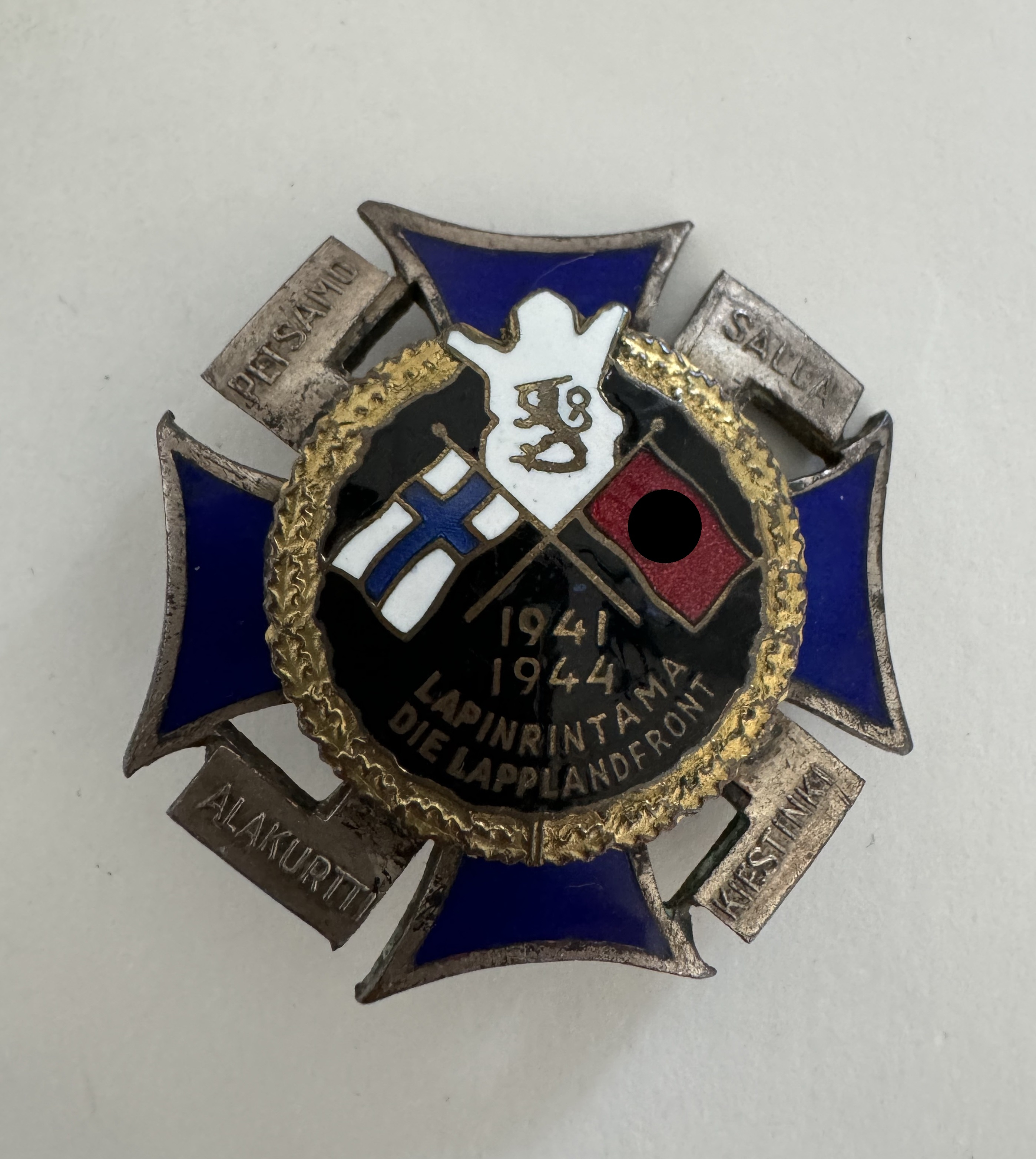  Eismeerfront Kreuz 1941 44 (schwarz), Jäämerenrintama Die Eismeerfront - Petsamo - Litsa - Kirkkoniemi - Linahamari – Bild 1