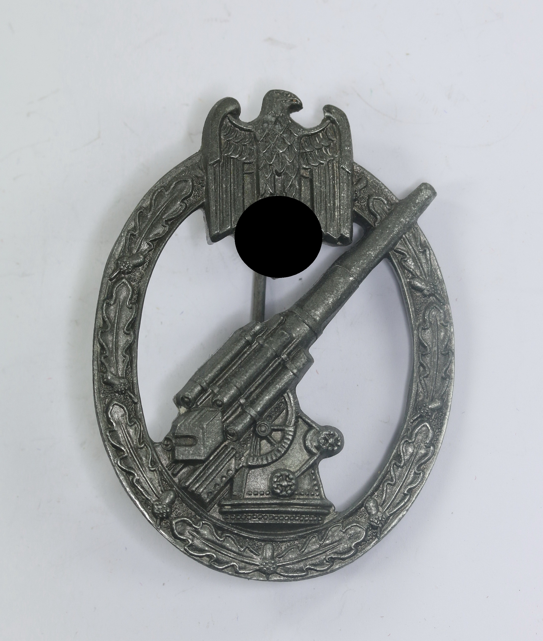 _flakkampfabzeichen_des_heeres_alois_rettenmaier_schw_bisch_gm_nd_1__1 Army Flak Badge. Maker Alois Rettenmaier, Schwäbisch Gmünd – Bild 1