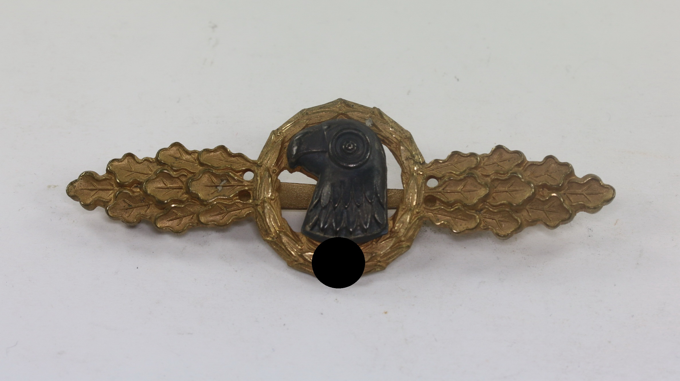  Frontflugspange für Aufklärer in Gold (Buntmetall), Oberleutnant Franz Rödel – Bild 1