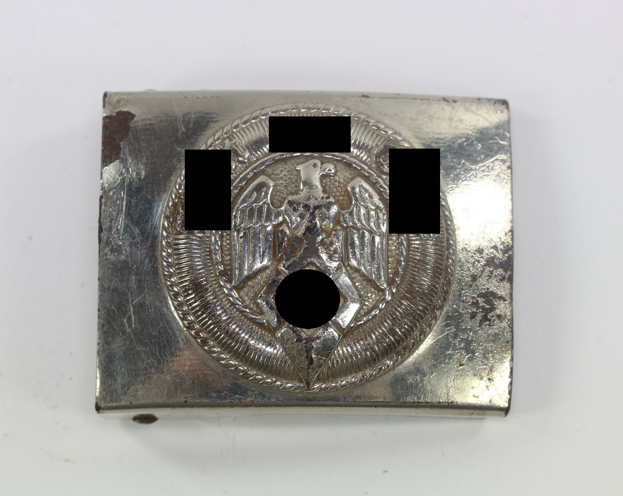 Hitler Youth (HJ) Belt Buckle. Maker RZM M4/23 (Dr. Franke und Co., Lüdenscheid) – Bild 1