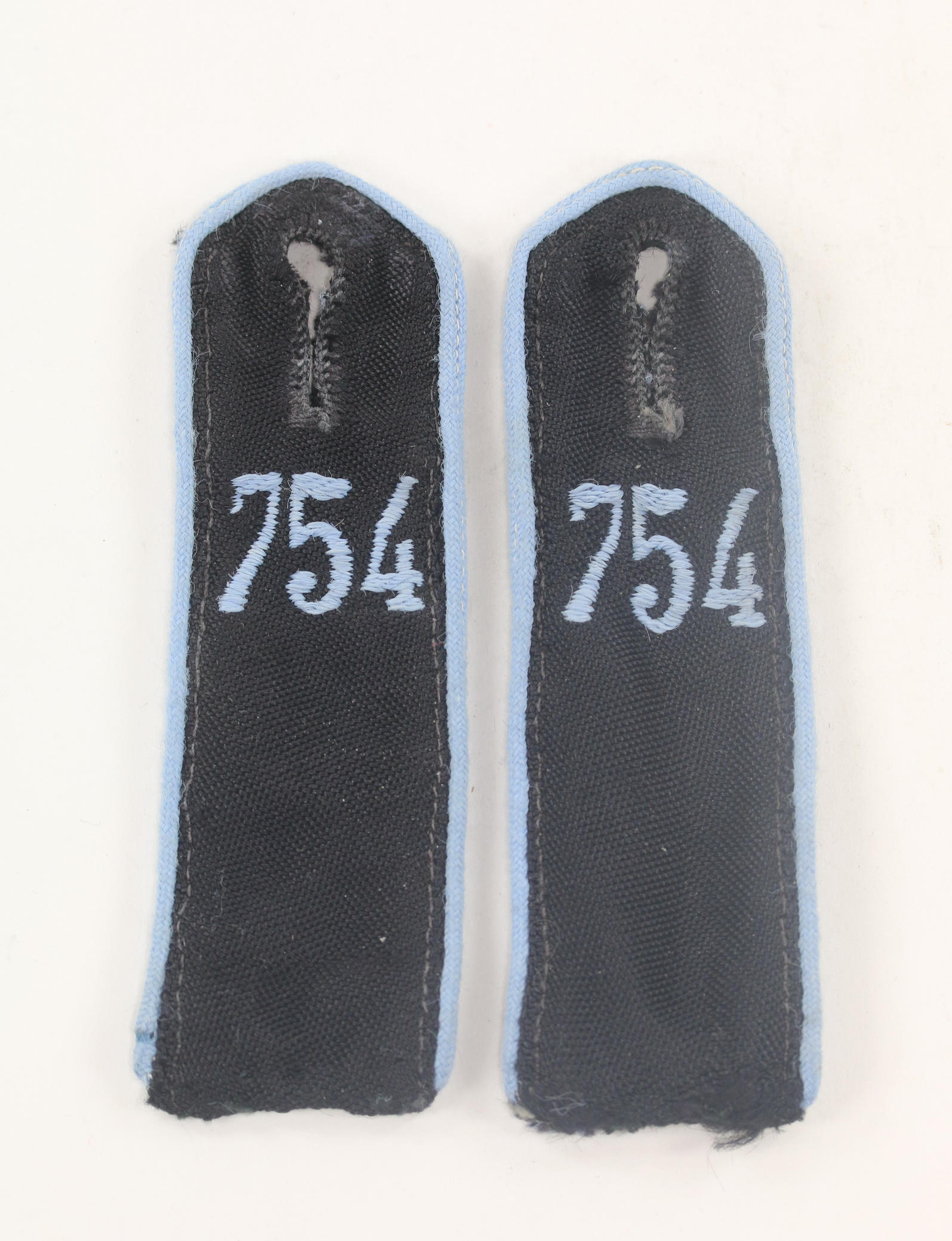Hitler Youth (HJ) Pair of Shoulder Straps for Flying HJ Bann 754 (Stassfurt, Mittelelbe) – Bild 1