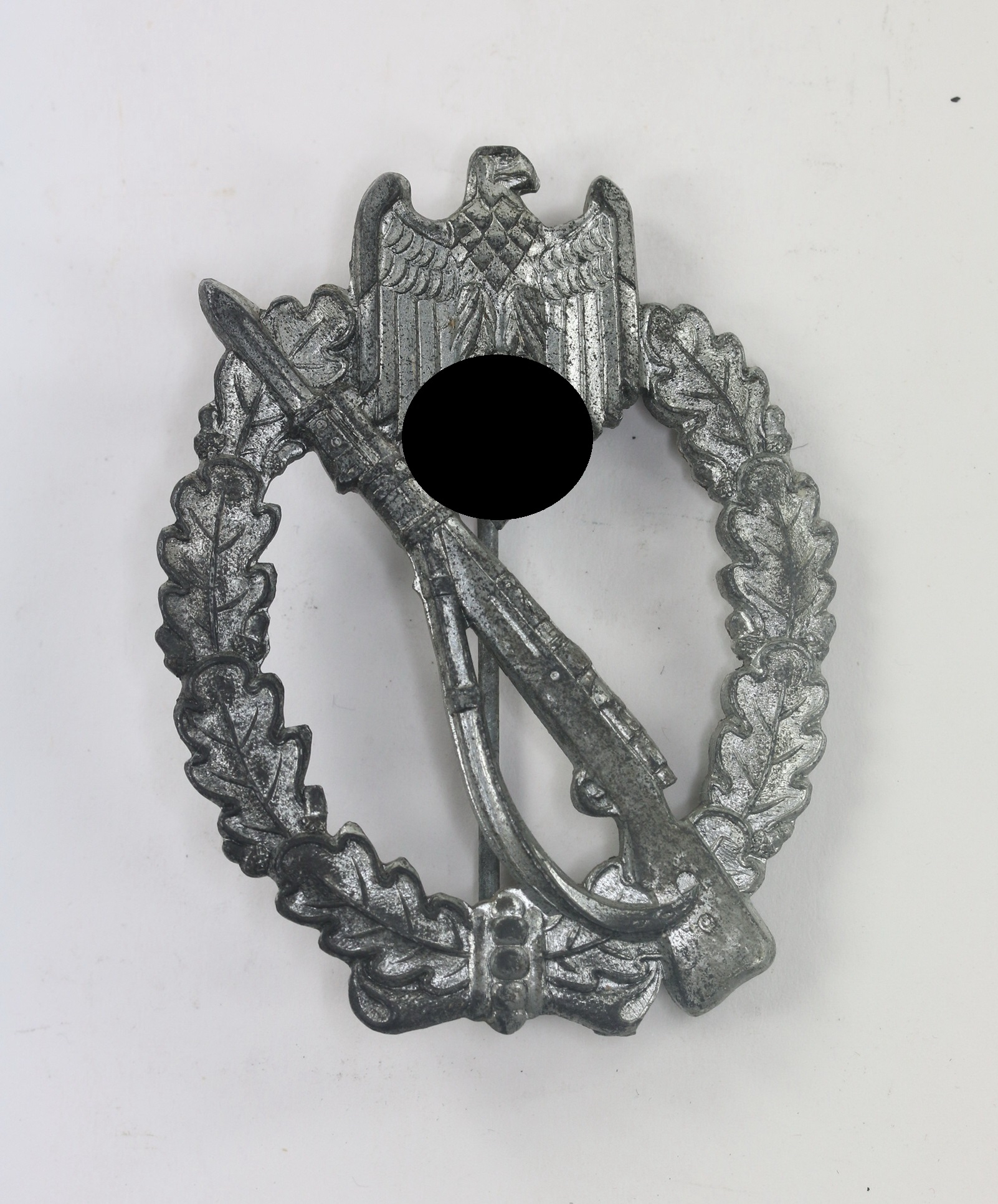  Infanterie Sturmabzeichen in Silber, E. F. Wiedmann, Frankfurt a.M. – Bild 1