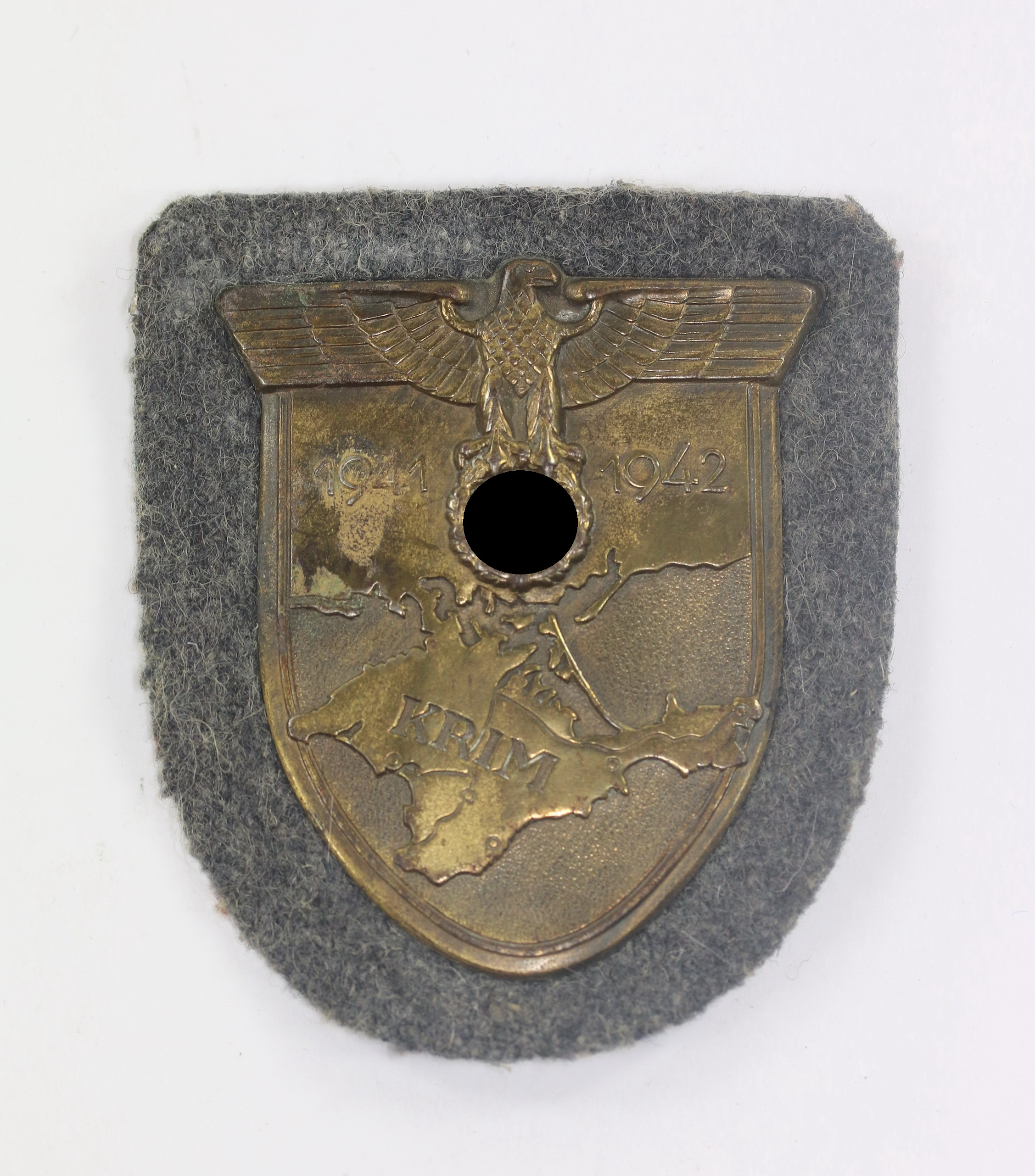 Crimea Shield on Luftwaffe Cloth. Type 3.7. – Bild 1