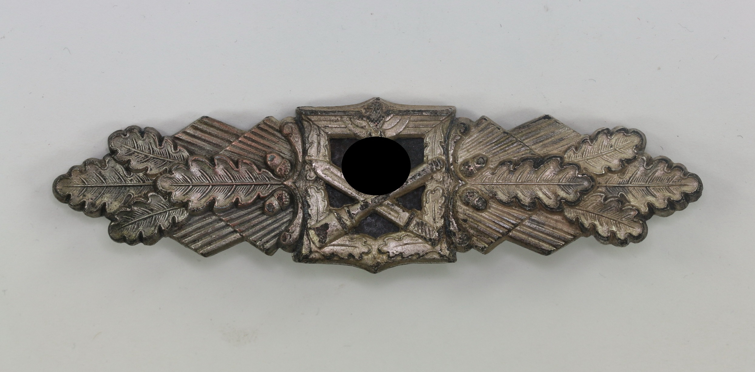 _nahkampfspange_in_silber_hst Silver Close Combat Clasp. Maker F&BL (Funcke & Brüninghaus, Lüdenscheid) – Bild 1