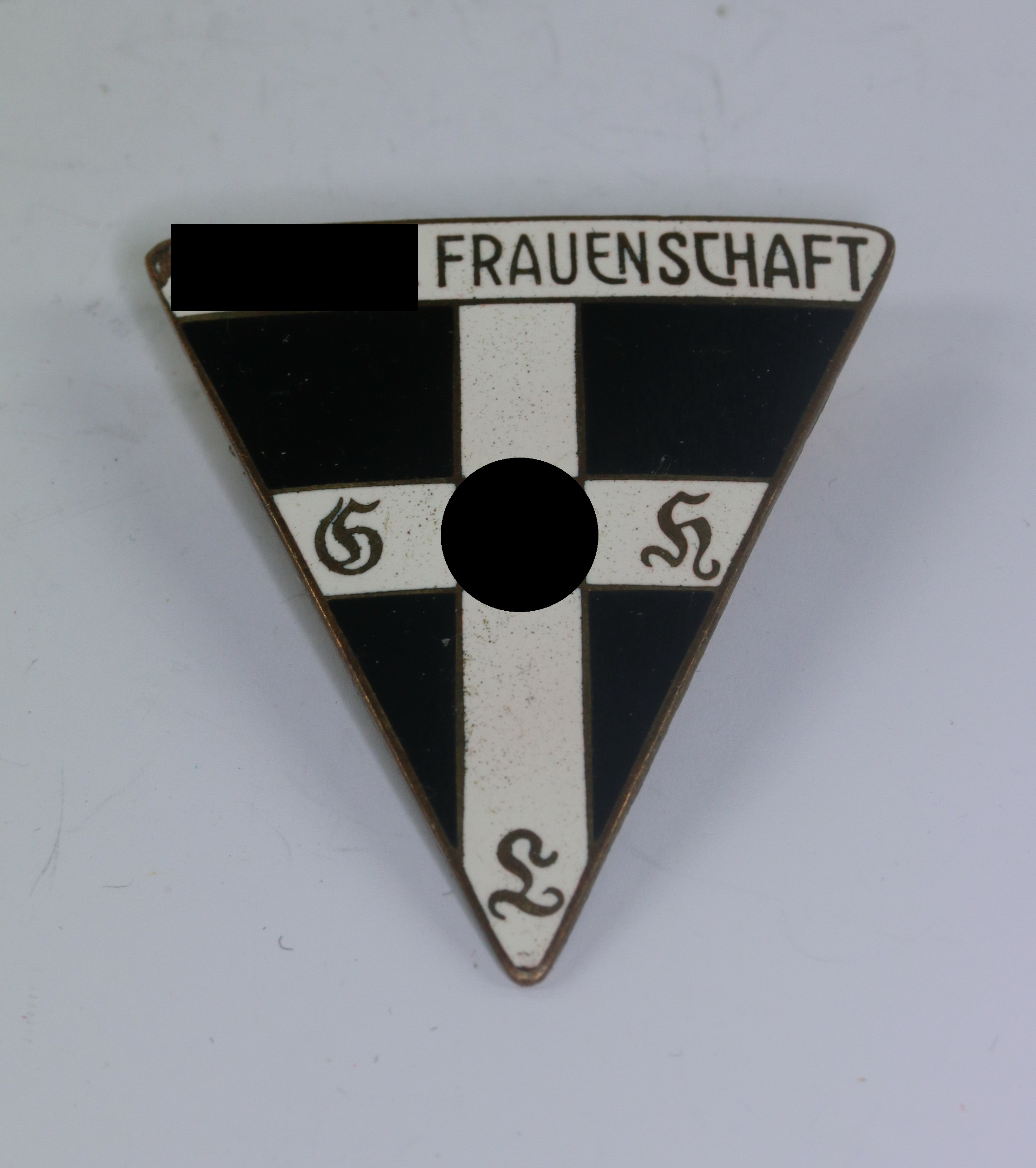 National Socialist Women Association (NSF), Large Membership Badge. Maker Steinhauer & Lück, Lüdenscheid Ges. Gesch. – Bild 1
