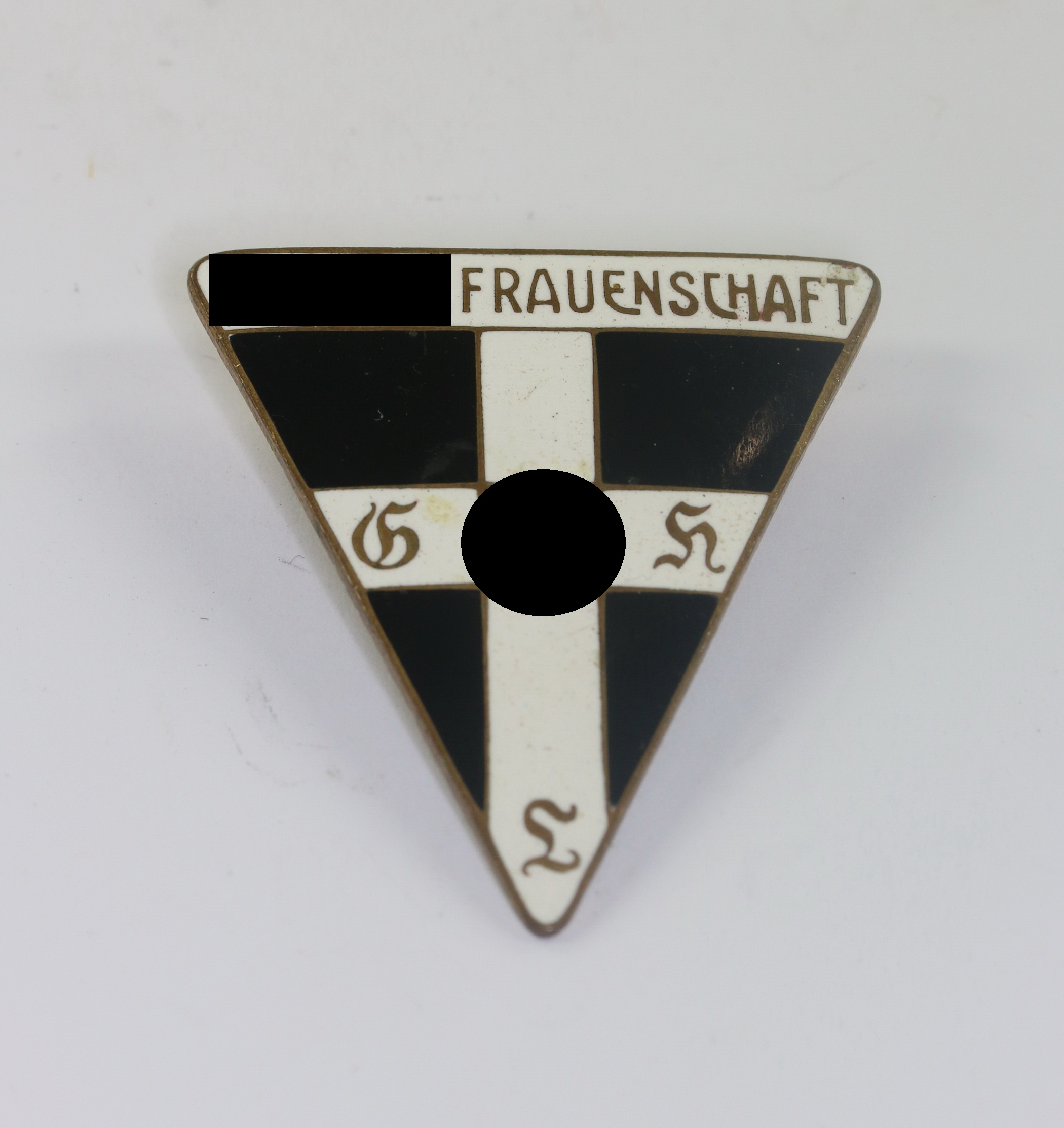 _nationalsozialistische_frauenschaft_nsf_mitgliedsabzeichen_gro_rzm_46_alfred_stubbe_berlin_1__1 National Socialist Womens Association (NSF) Large Membership Badge. Maker RZM 46 (Alfred Stubbe, Berlin) – Bild 1