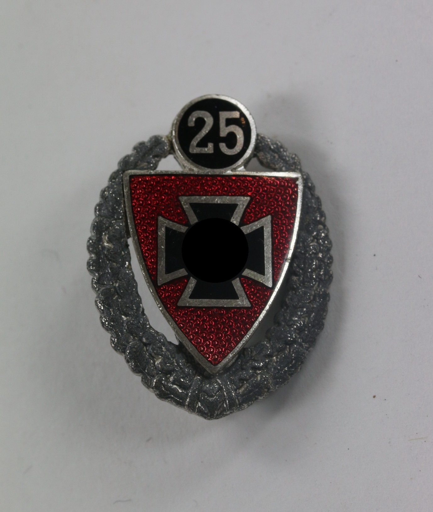 National Socialist Veterans Association (Kyffhäuserbund). 25 Year Membership Pin, Ges. Gesch. 2 – Bild 1