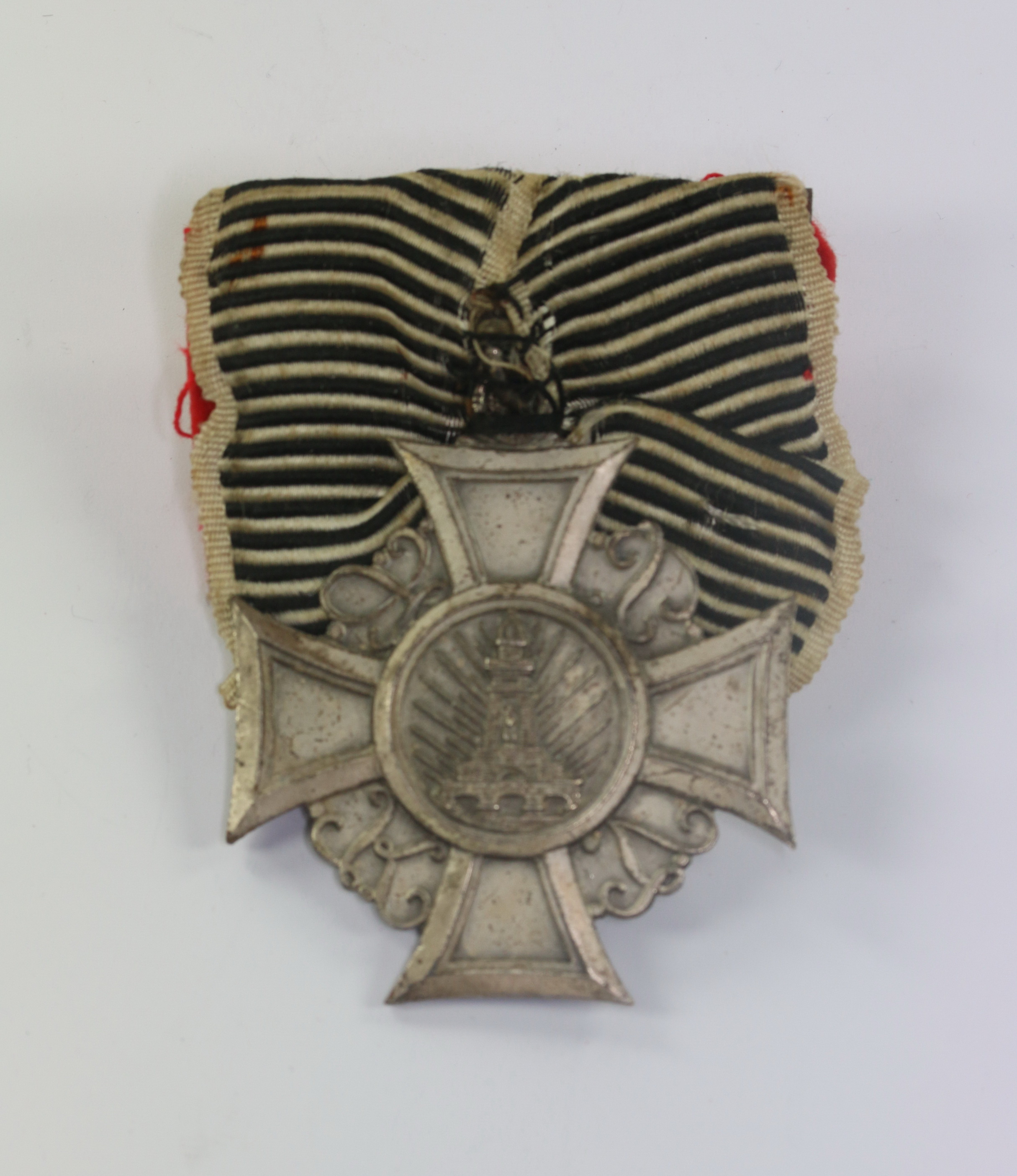 _preu_ischer_landeskriegerverband_ehrenkreuz_2 Preußischer Landeskriegerverband Ehrenkreuz 2. Klasse, an Einzelspange - Für Verdienst im Kriegervereinswesen – Bild 1