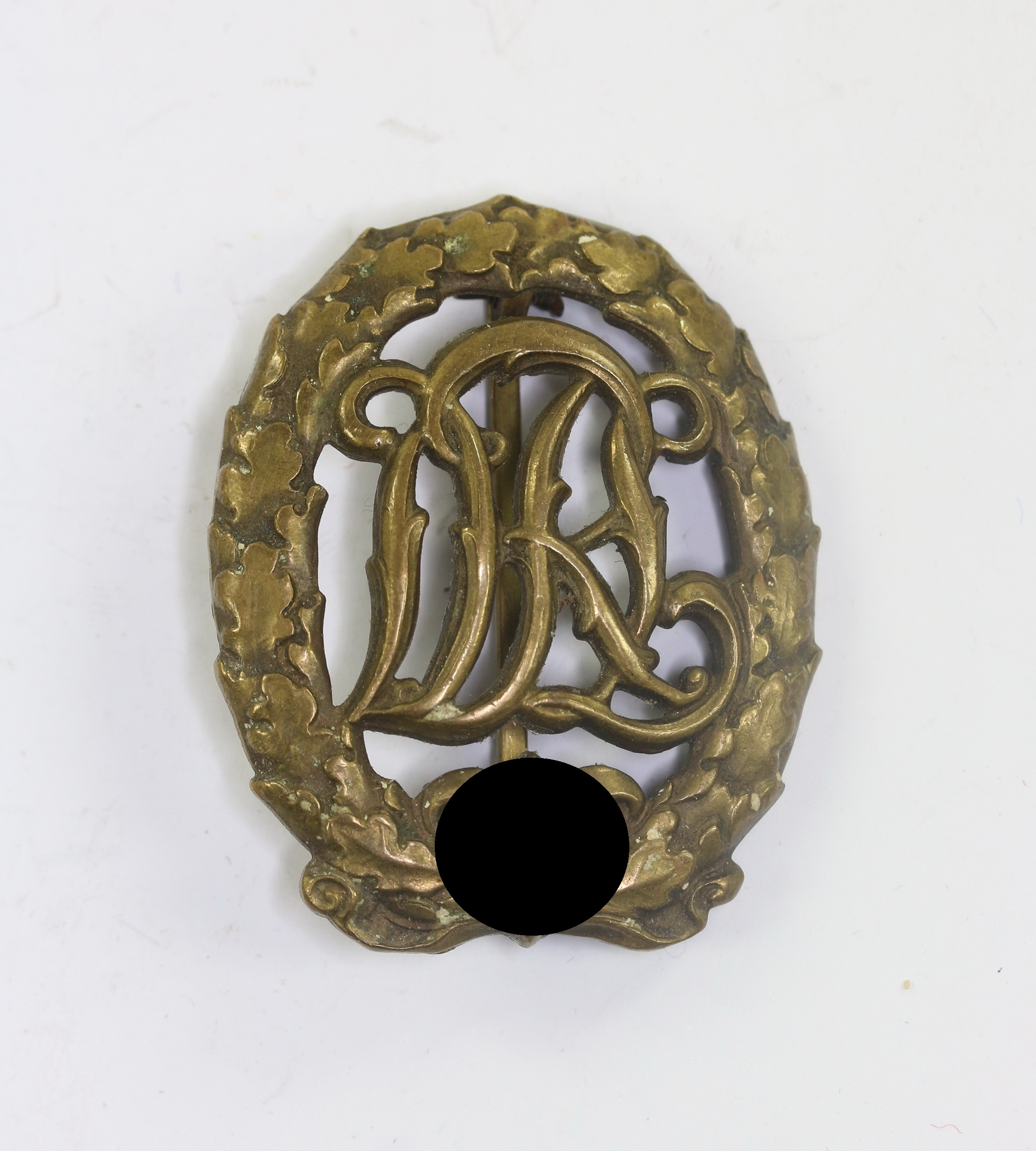 _reichssportabzeichen_drl_in_bronze_hst Bronze National Sport Badge. Maker Ferd. Wagner – Bild 1