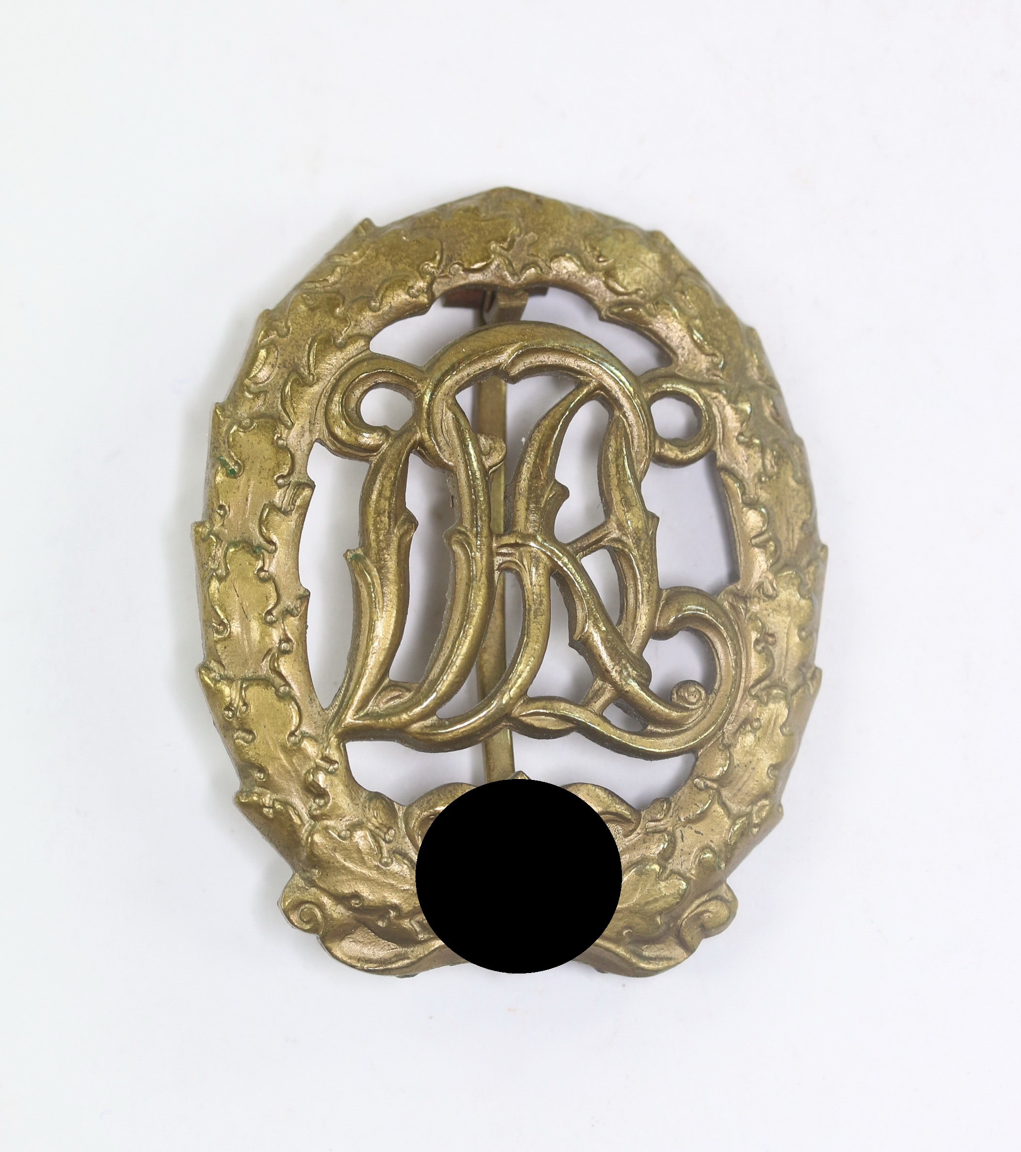 Bronze National Sport Badge. Maker Hensler Pforzheim – Bild 1