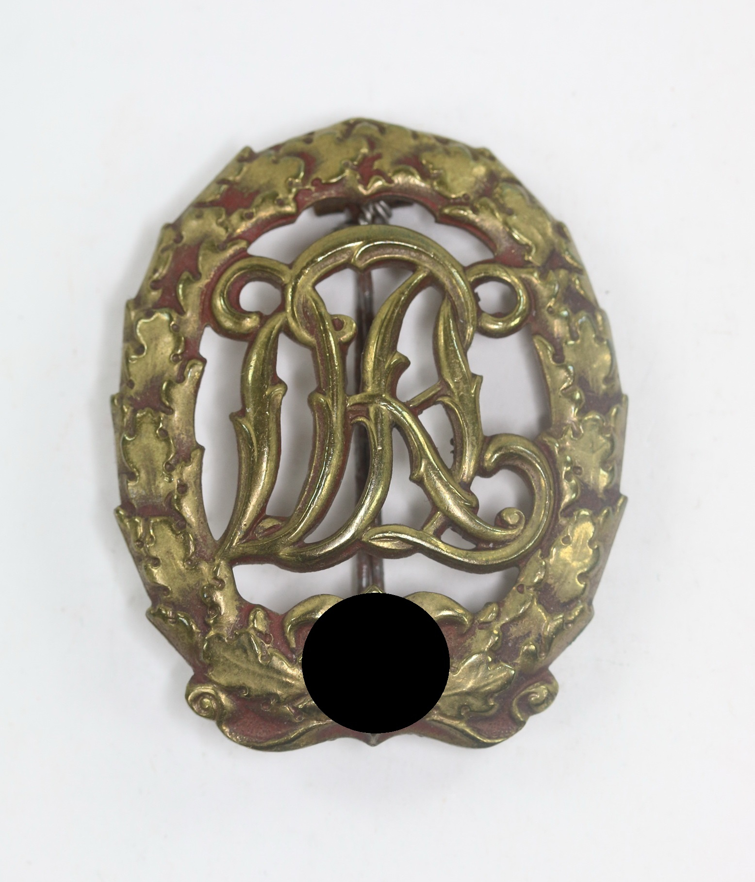 Bronze National Sport Badge. Maker Hensler Pforzheim – Bild 1