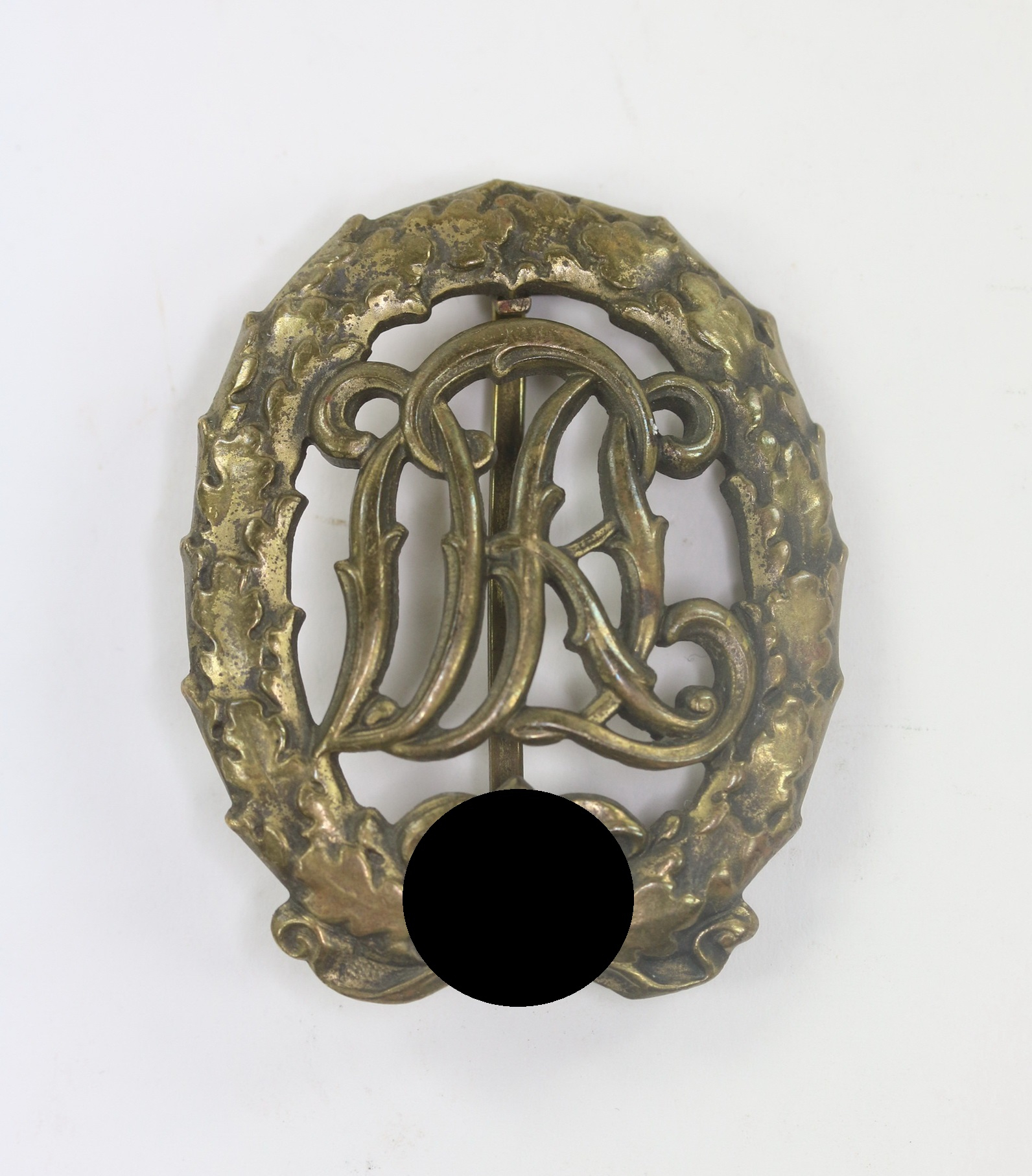 _reichssportabzeichen_drl_in_bronze_hst Bronze National Sport Badge. Maker Wernstein Jena – Bild 1