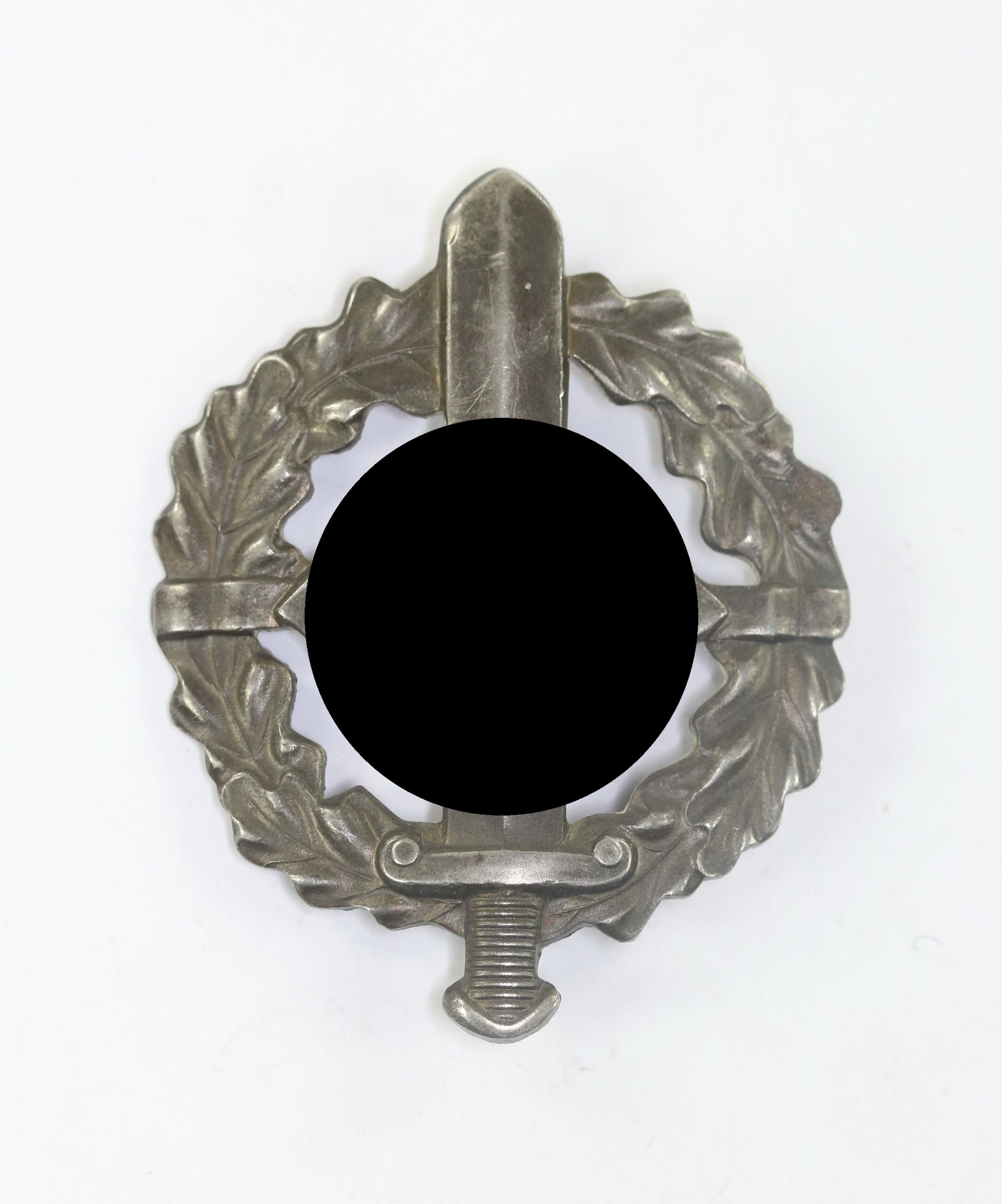 _sa_wehrabzeichen_in_bronze_hst SA Wehrabzeichen in Bronze, Hst. Fechler Bernsbach/SA. - Eigentum Obersten S.A. Führung – Bild 1