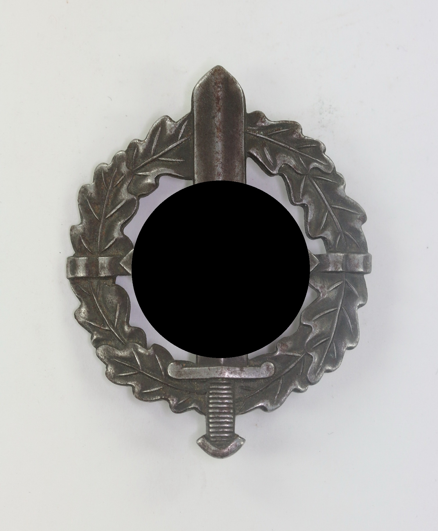 _sa_wehrsportabzeichen_in_bronze_hst SA Wehrsportabzeichen in Bronze, Hst. E. Schneider Lüdenscheid, Eigentum d. S.A. Sportabzeichen Hauptstelle – Bild 1