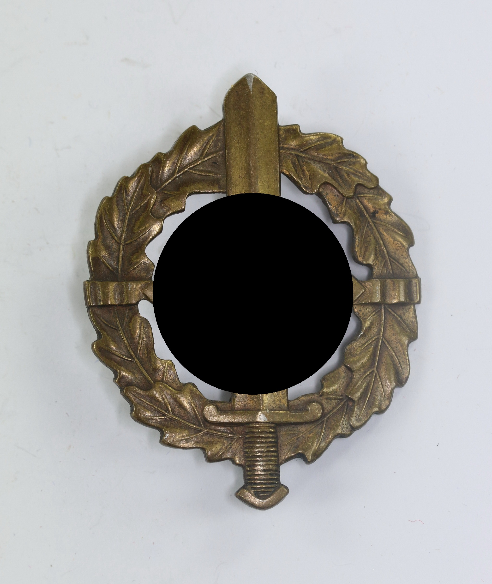  SA-Wehrabzeichen in Bronze, Hst. Petz & Lorenz, Eigentum der obesten SA-Führung – Bild 1