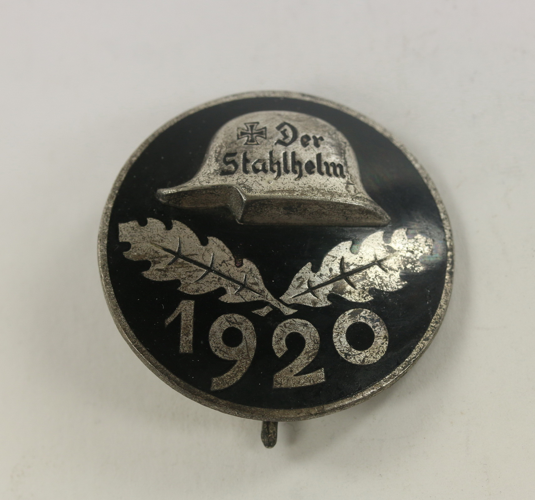Steel Helmet Membership Badge 1920. Maker STh (Large Size). – Bild 1
