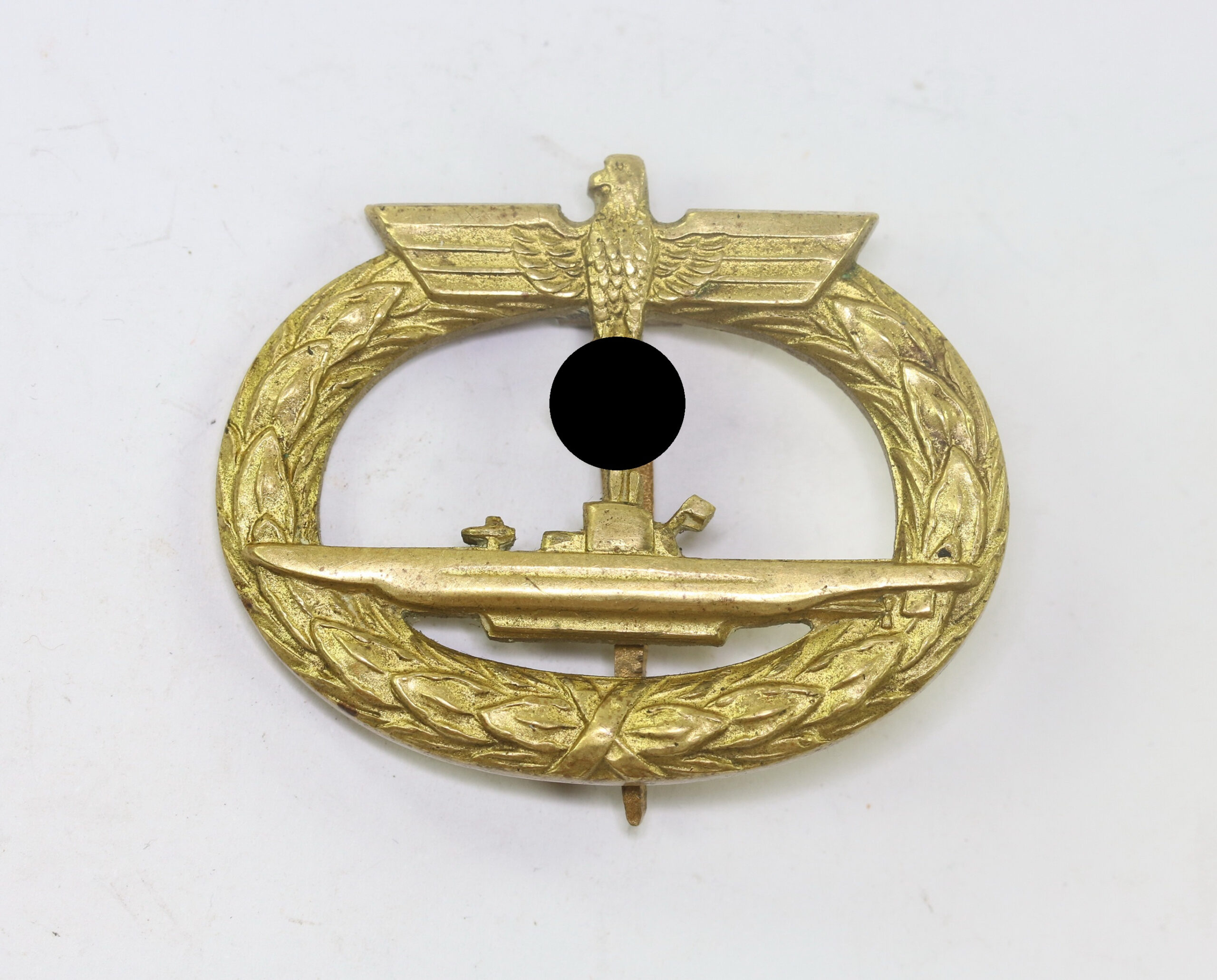_ubootskriegsabzeichen_1939_schwerin_berlin_buntmetall_1__1 U-Bootskriegsabzeichen 1939, Schwerin Berlin (Buntmetall) – Bild 1
