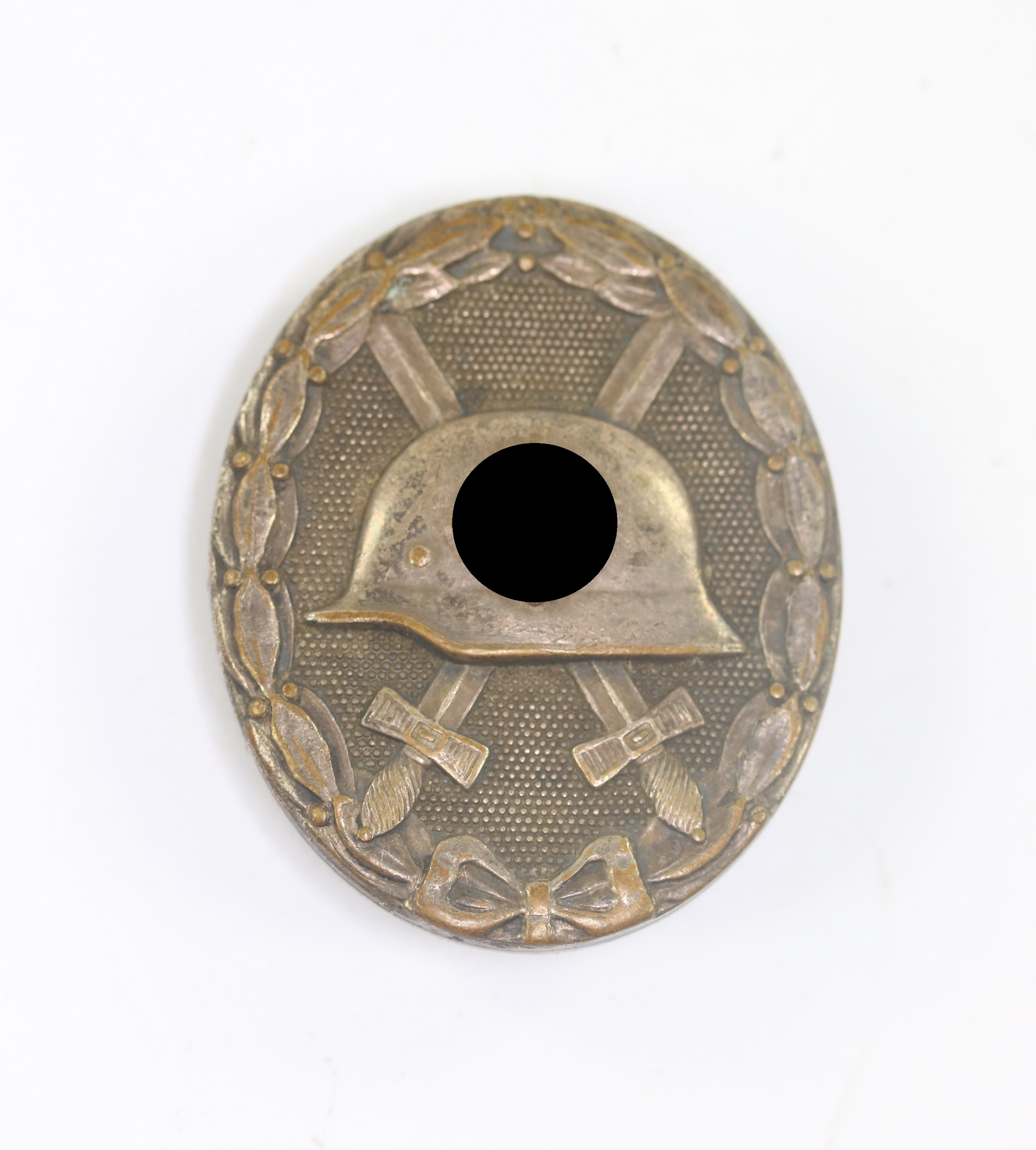 _verwundetenabzeichen_in_silber_1939_hst Silver Wound Badge 1939. Maker 30 (Vienna Main Mint). – Bild 1