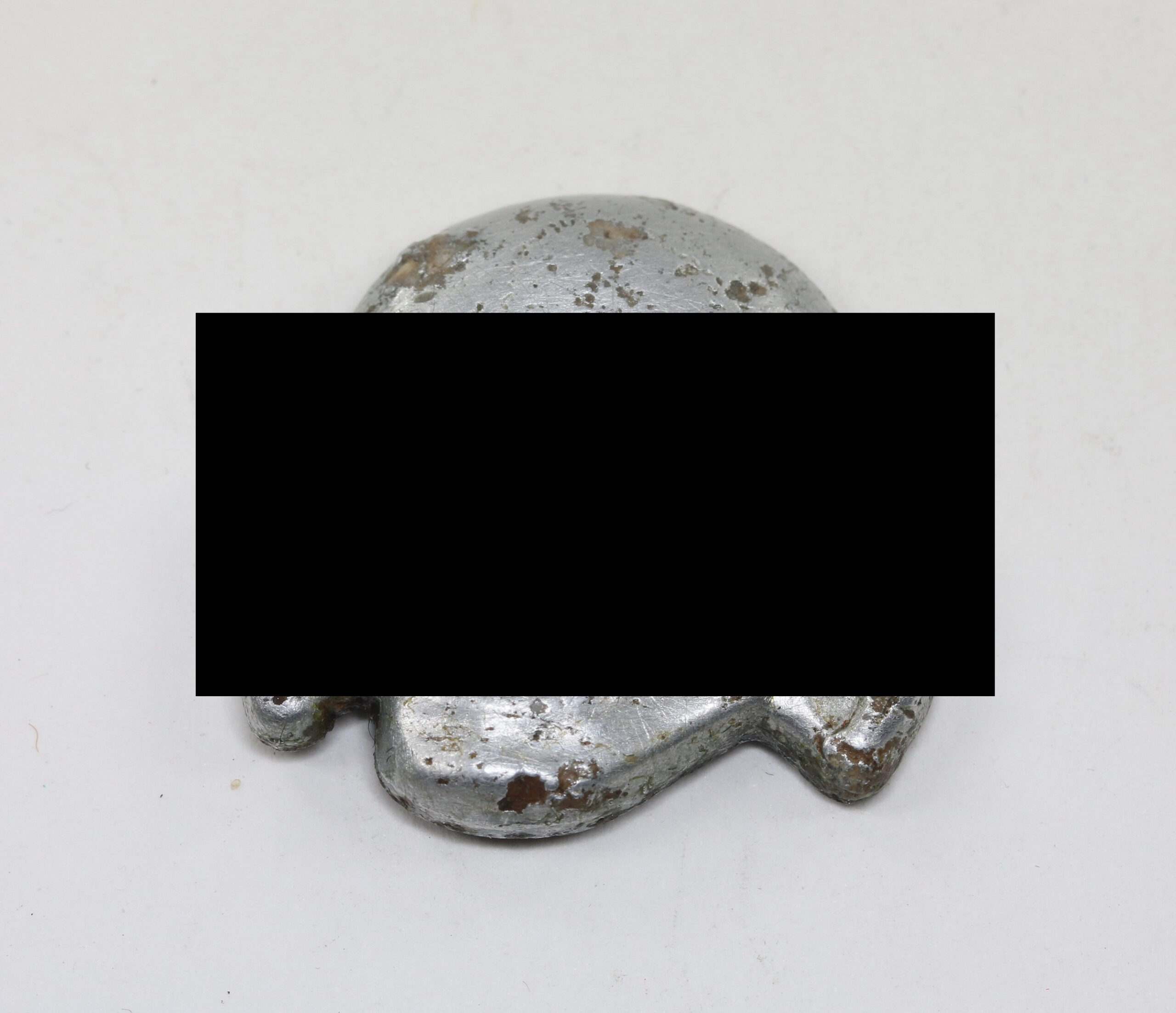  Waffen SS, Totenkopf für die Schirmmütze, Hst, RZM 499/41 (Zimmermann, Pforzheim) – Bild 1