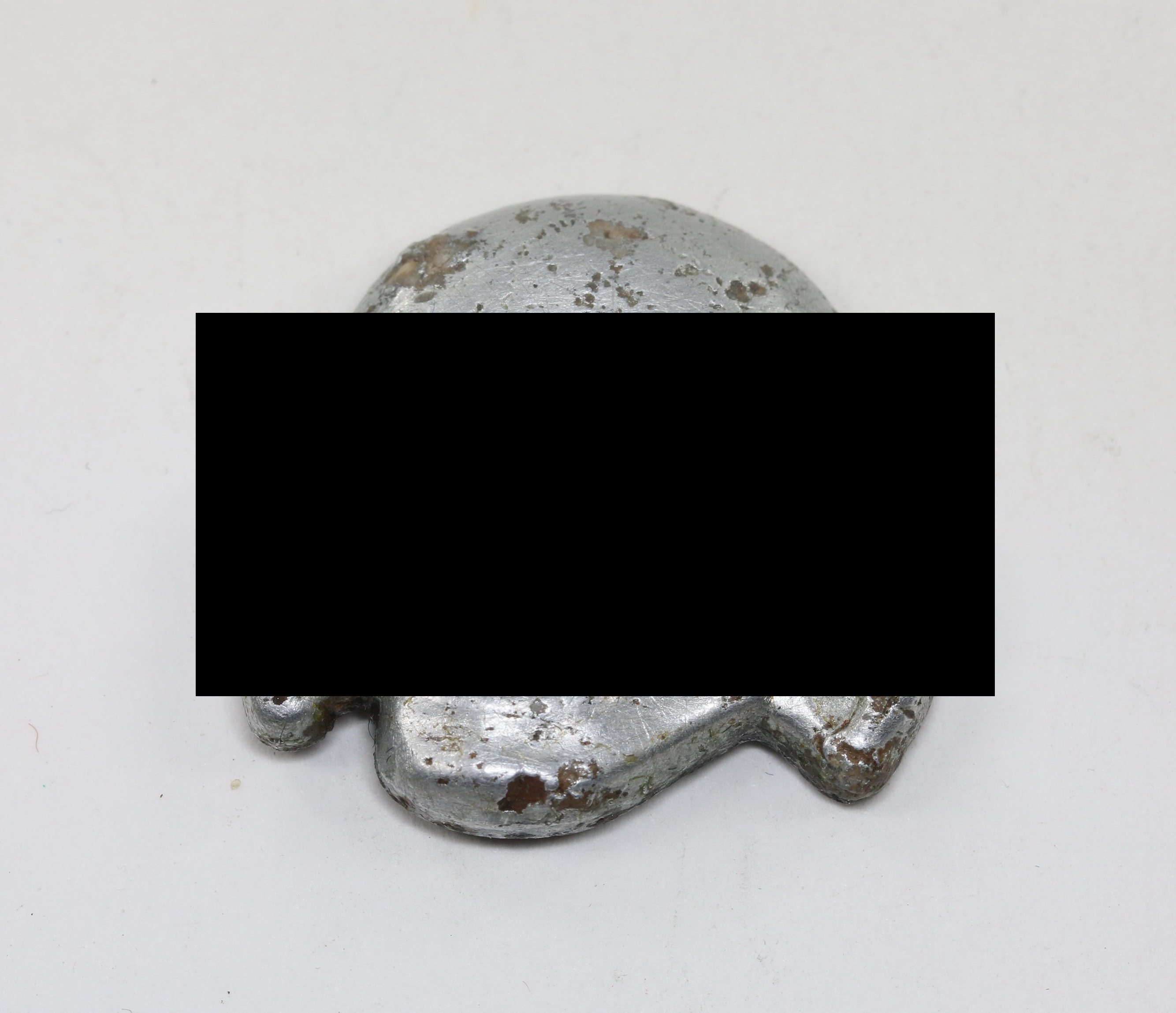  Waffen SS, Skull for the Peaked Cap. Maker RZM 499/41 (Zimmermann, Pforzheim) – Bild 1