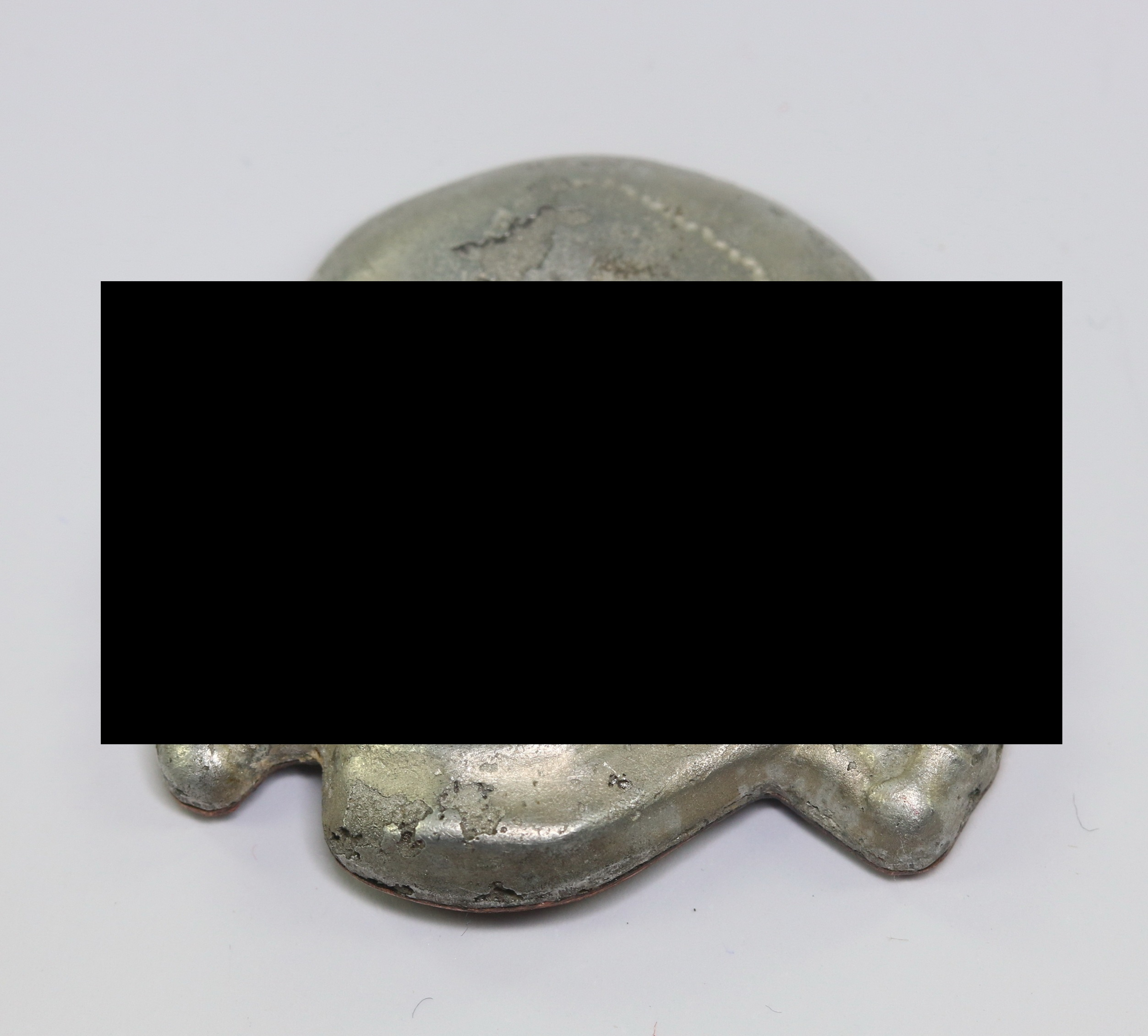 Waffen-SS, Skull for the Peaked Cap. Maker RZM 499/41 (Zimmermann, Pforzheim) – Bild 1