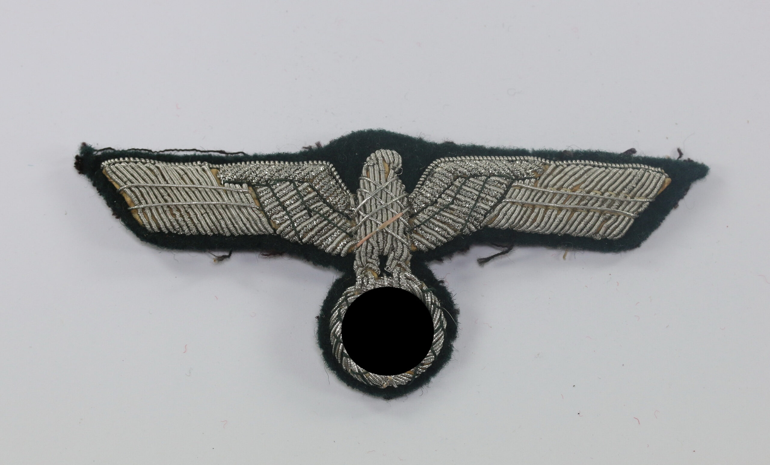  Wehrmacht Heer, Brustadler für Offiziere (handgestickt) – Bild 1