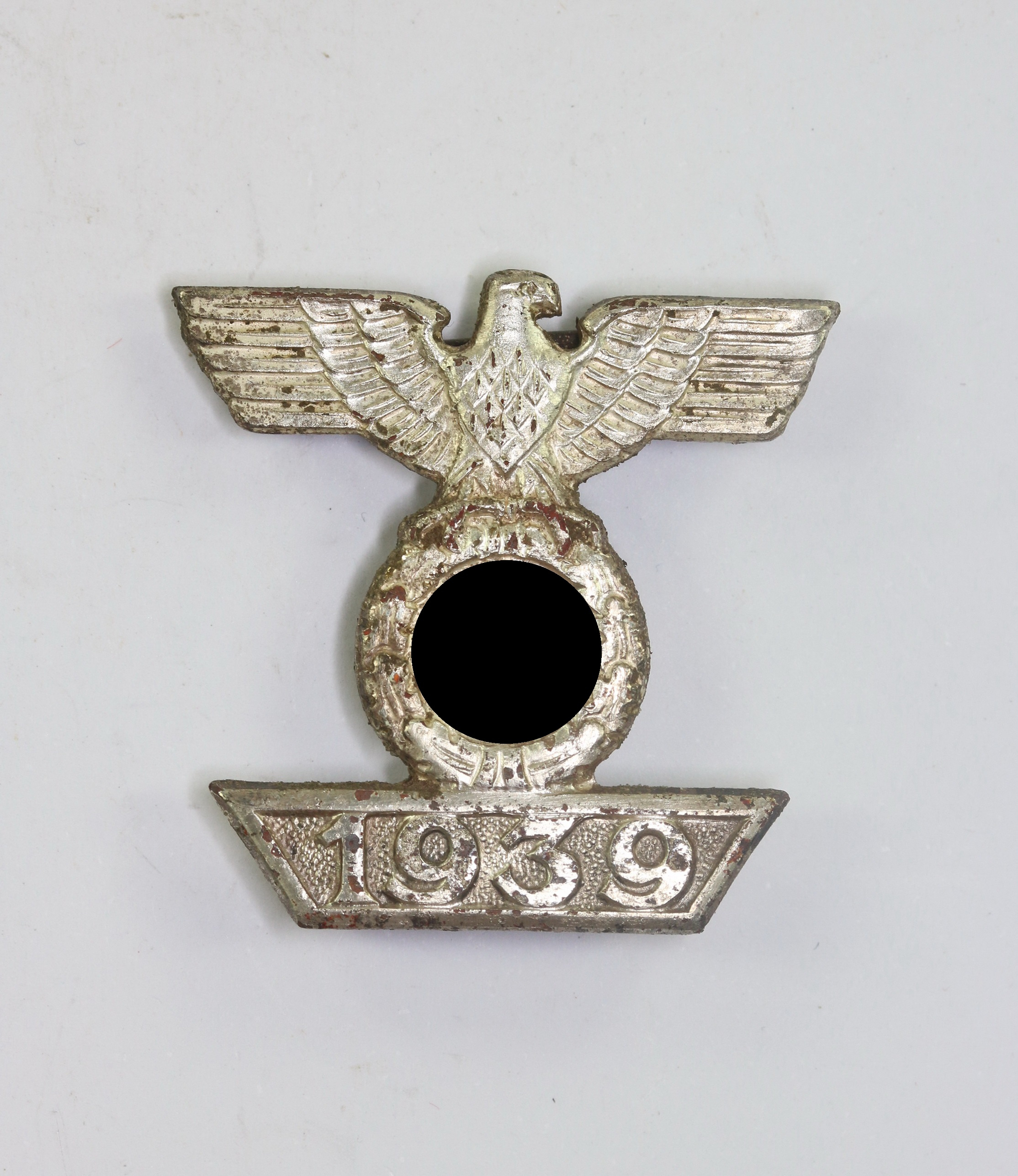 _wiederholungsspange_2 Repetition Clasp 1939 to the Iron Cross 2nd Class 1914. Type B.H. Mayer, Pforzheim (Buntmetall) – Bild 1