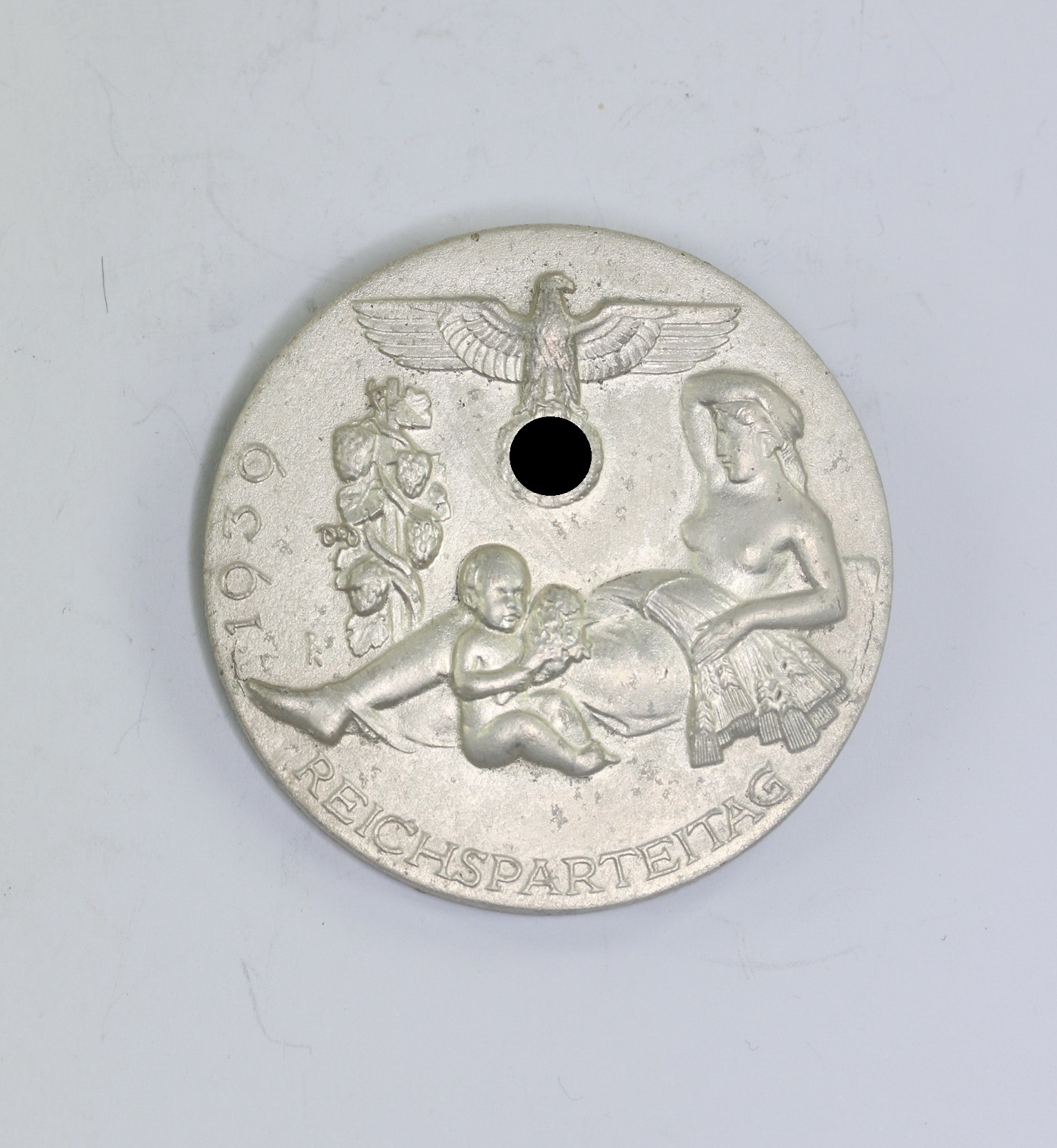 Abzeichen, Reichsparteitag 1939, Hst. RZM M9/139 Bruni Winkler Zittau – Bild 1