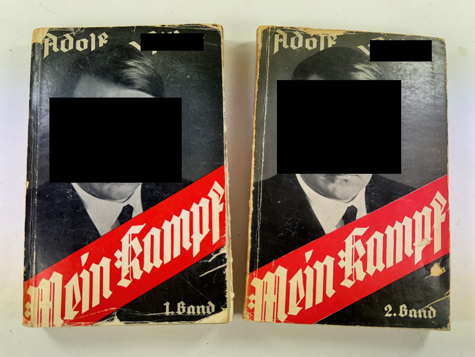 Adolf Hitler, Mein Kampf, Ausgabe in 2 Taschnbüchern, 1935 – Bild 1