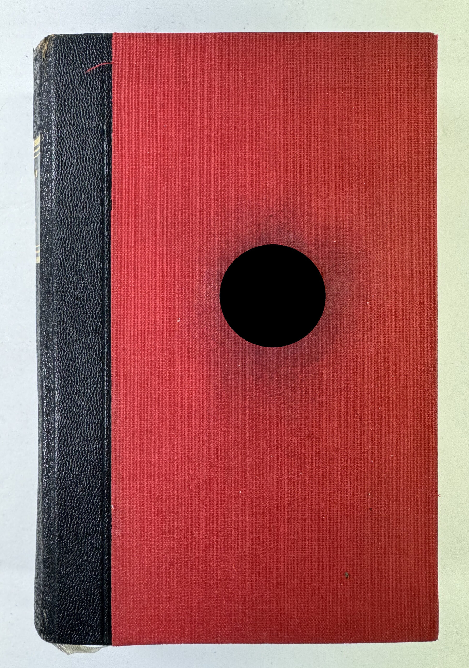 Adolf Hitler, Mein Kampf Volksausgabe 1934, roter Hakenkreuz Einband (!) – Bild 1