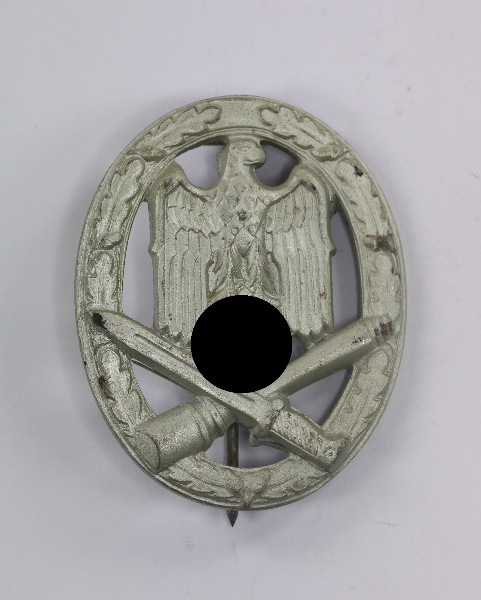 allgemeines_sturmabzeichen_hst General Assault Badge. Maker A (Assmann & Sohn). Iron. – Bild 1