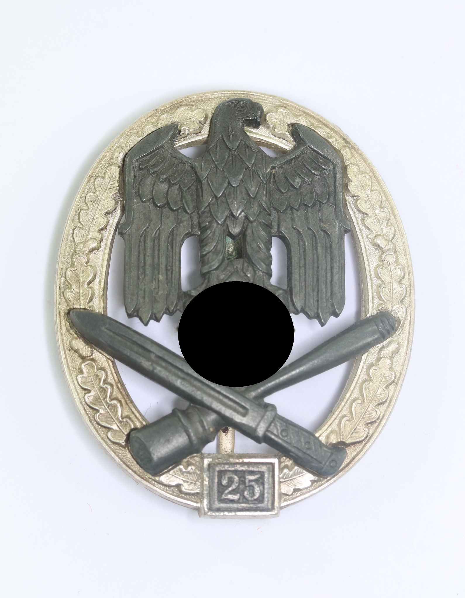 Allgemeines Sturmabzeichen mit Einsatzzahl 25, Hst. JFS (Josef Feix & Söhn, Gablonz) – Bild 1